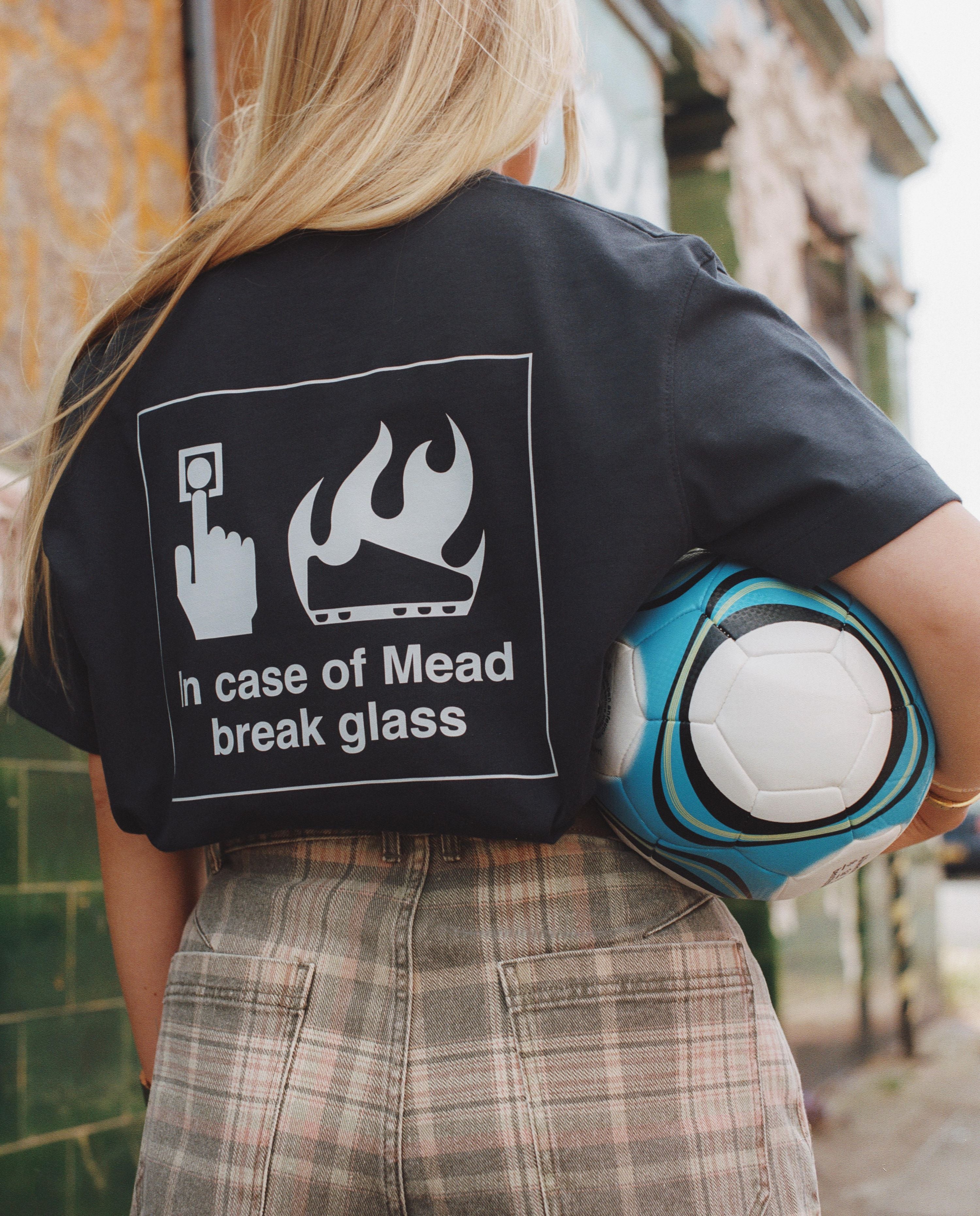 ART OF Break Glass Tee | Navy Graphic Women's Football T-shirt
