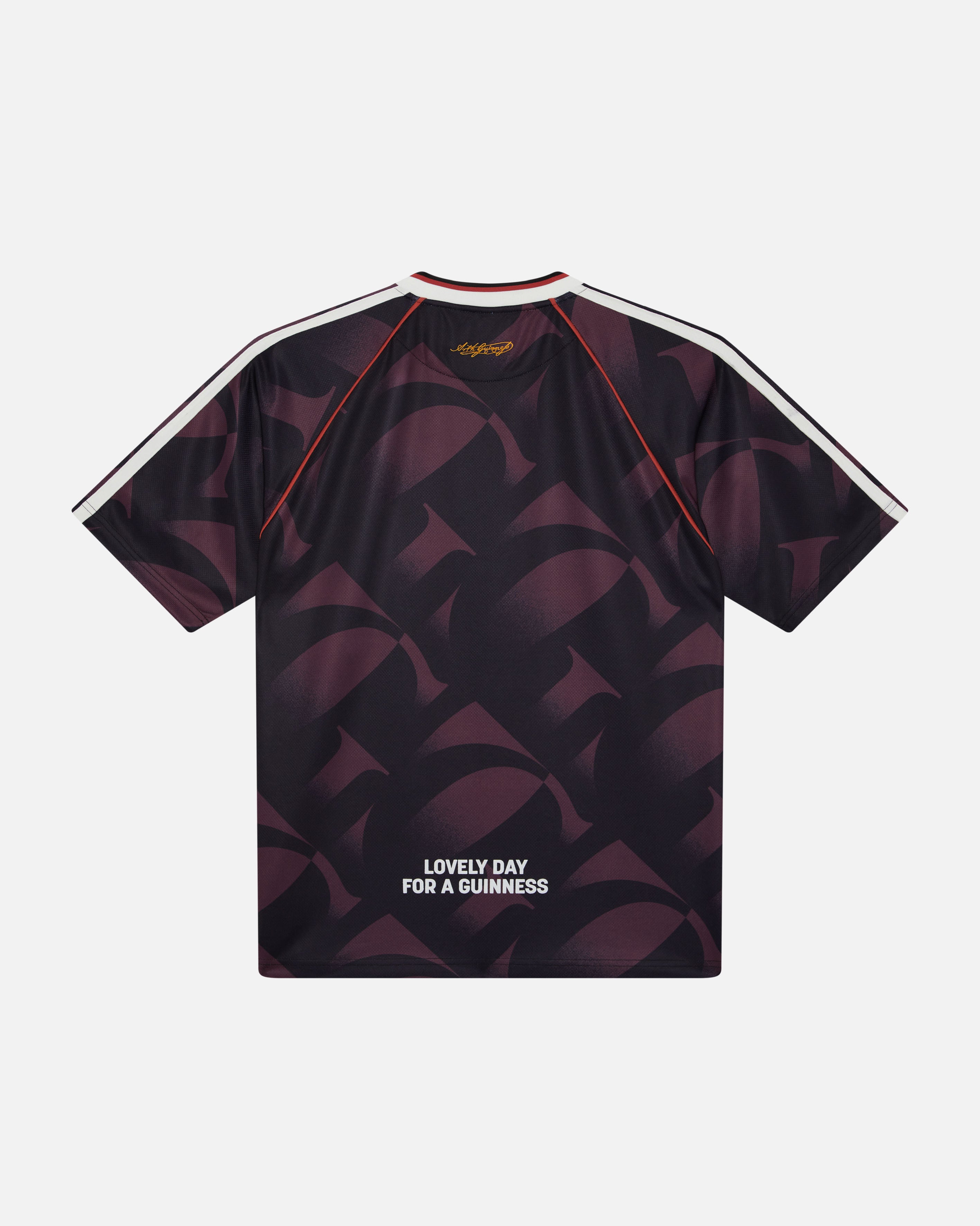 ART OF Football x Guinness Football Shirt | AOF Burgundy Top