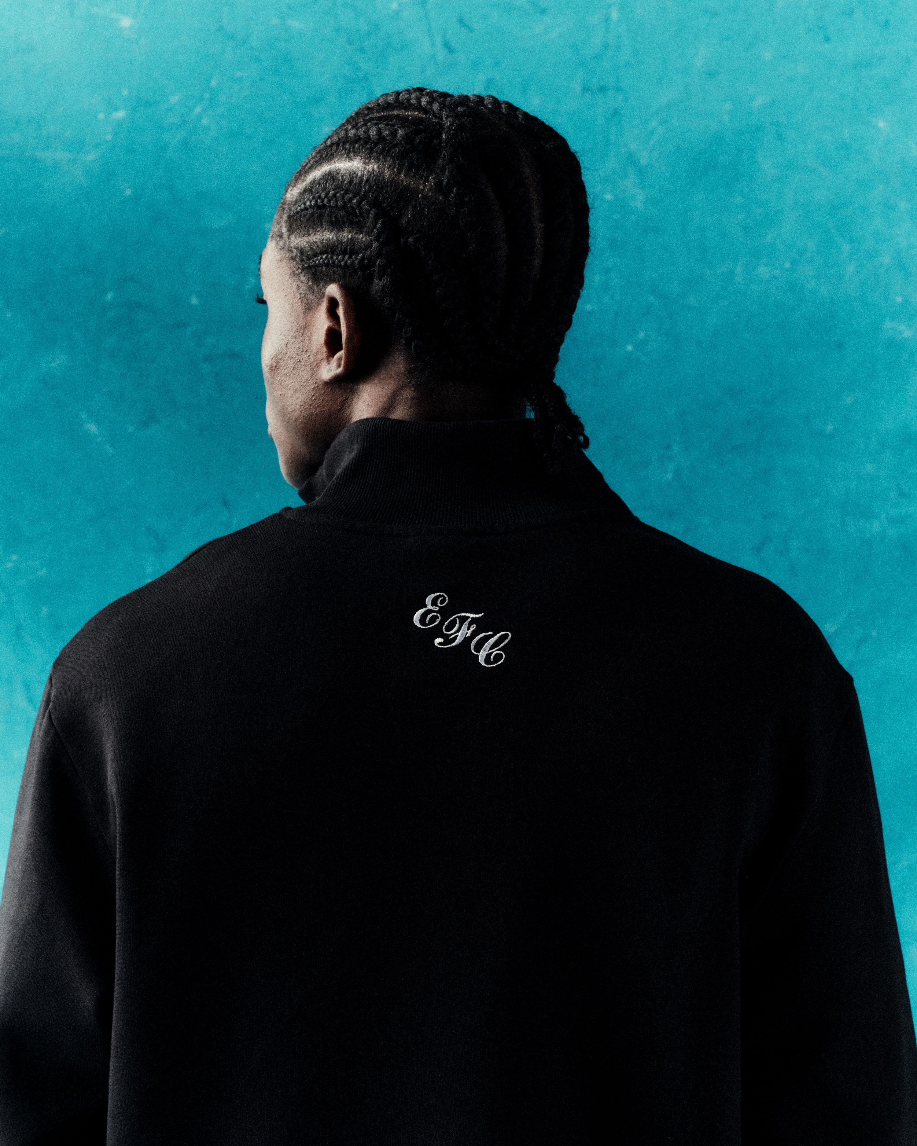 ART OF x Everton Quarter Zip Black Sweat | EFC Football Merch