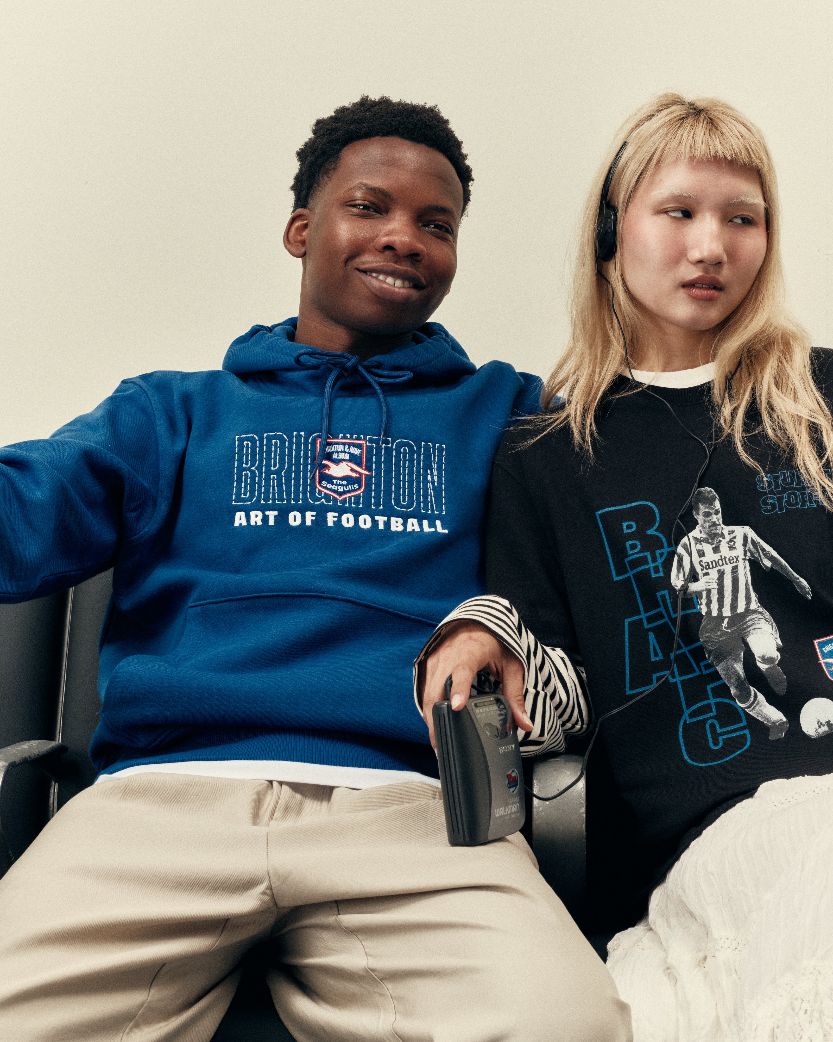 ART OF x Brighton Storer Tee | BHAFC Black Graphic Football T-shirt