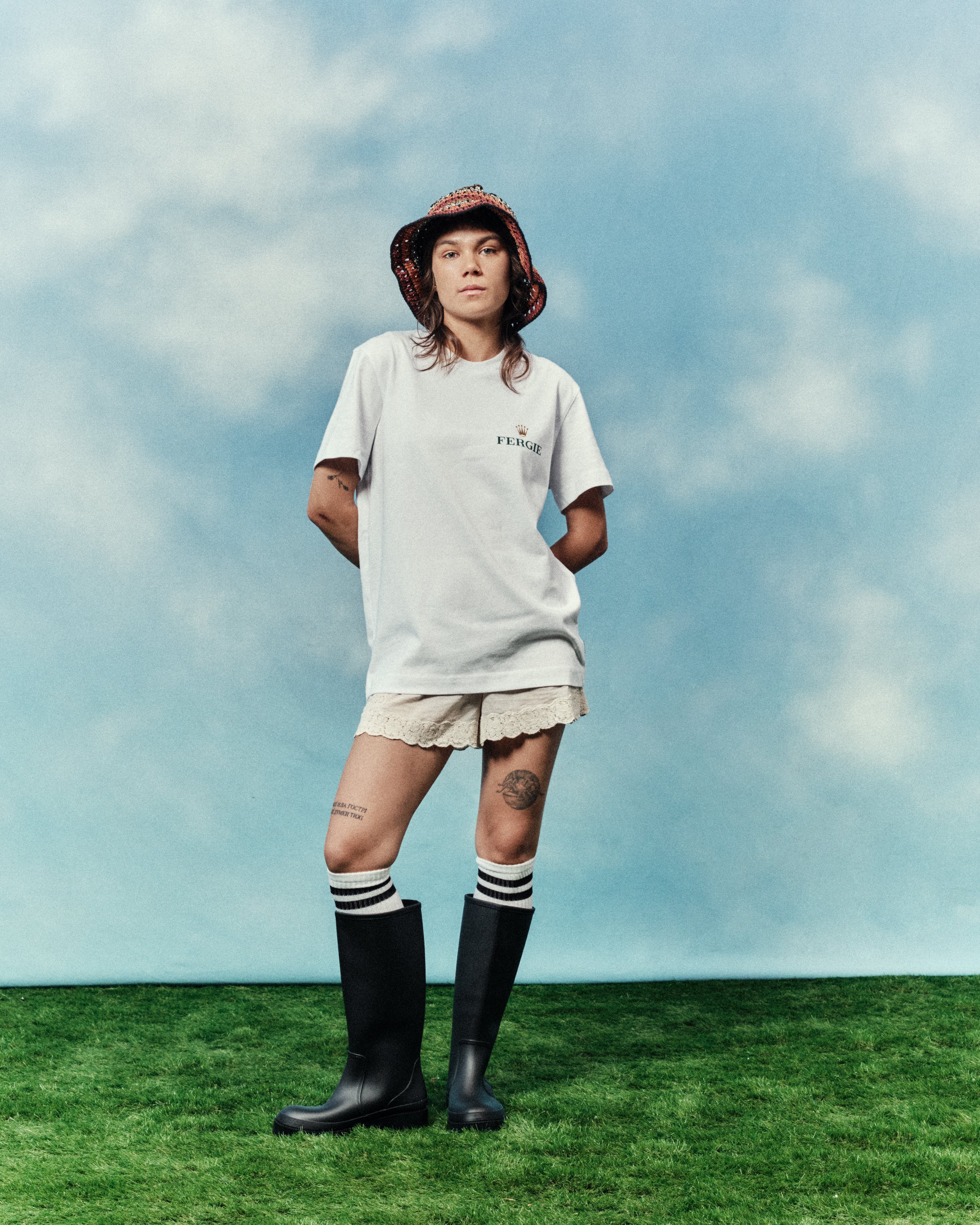 ART OF United Fergie Time Tee | MUFC White Graphic Football T-shirt