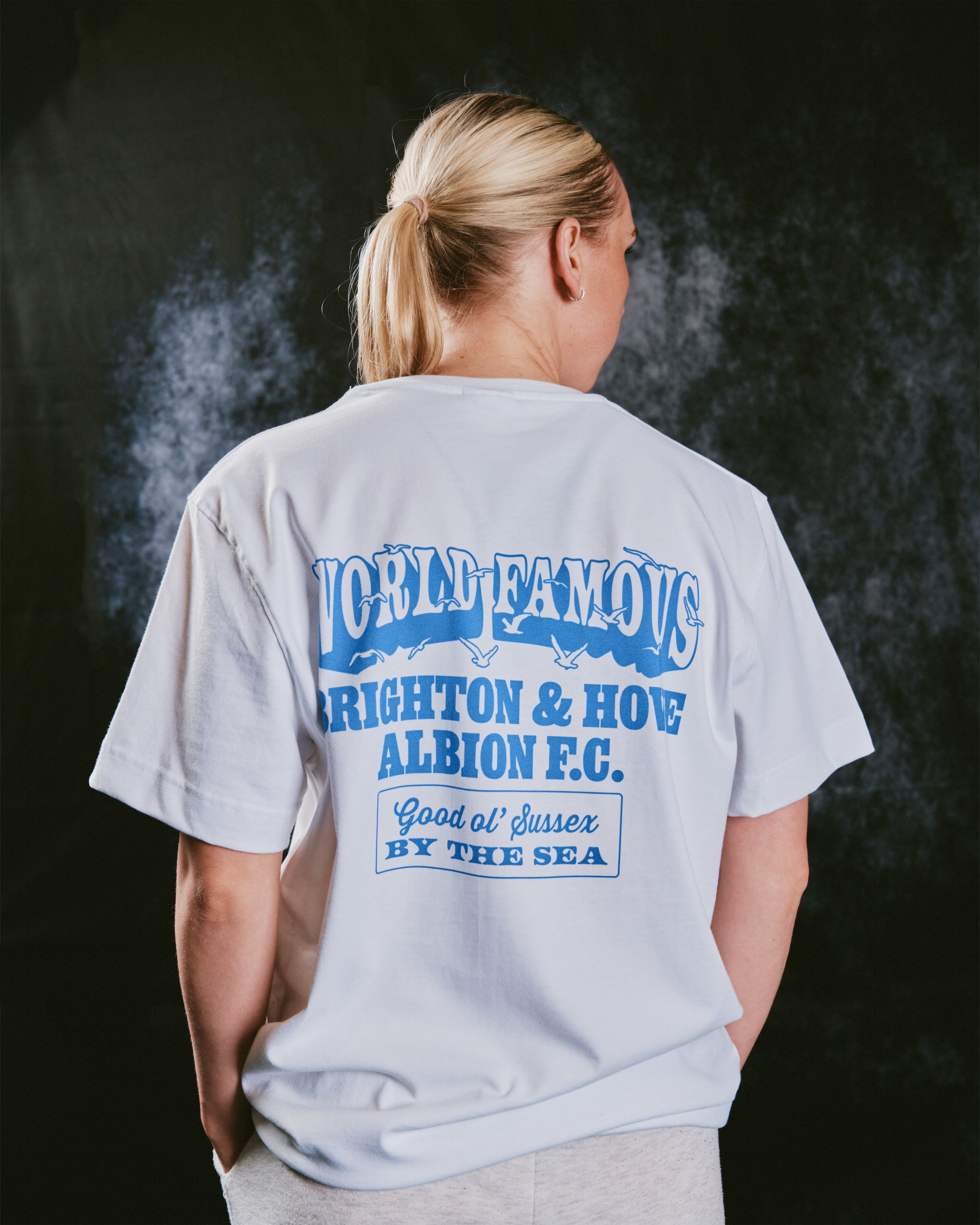 ART OF x Brighton World Famous Tee | BHAFC White Football T-shirt