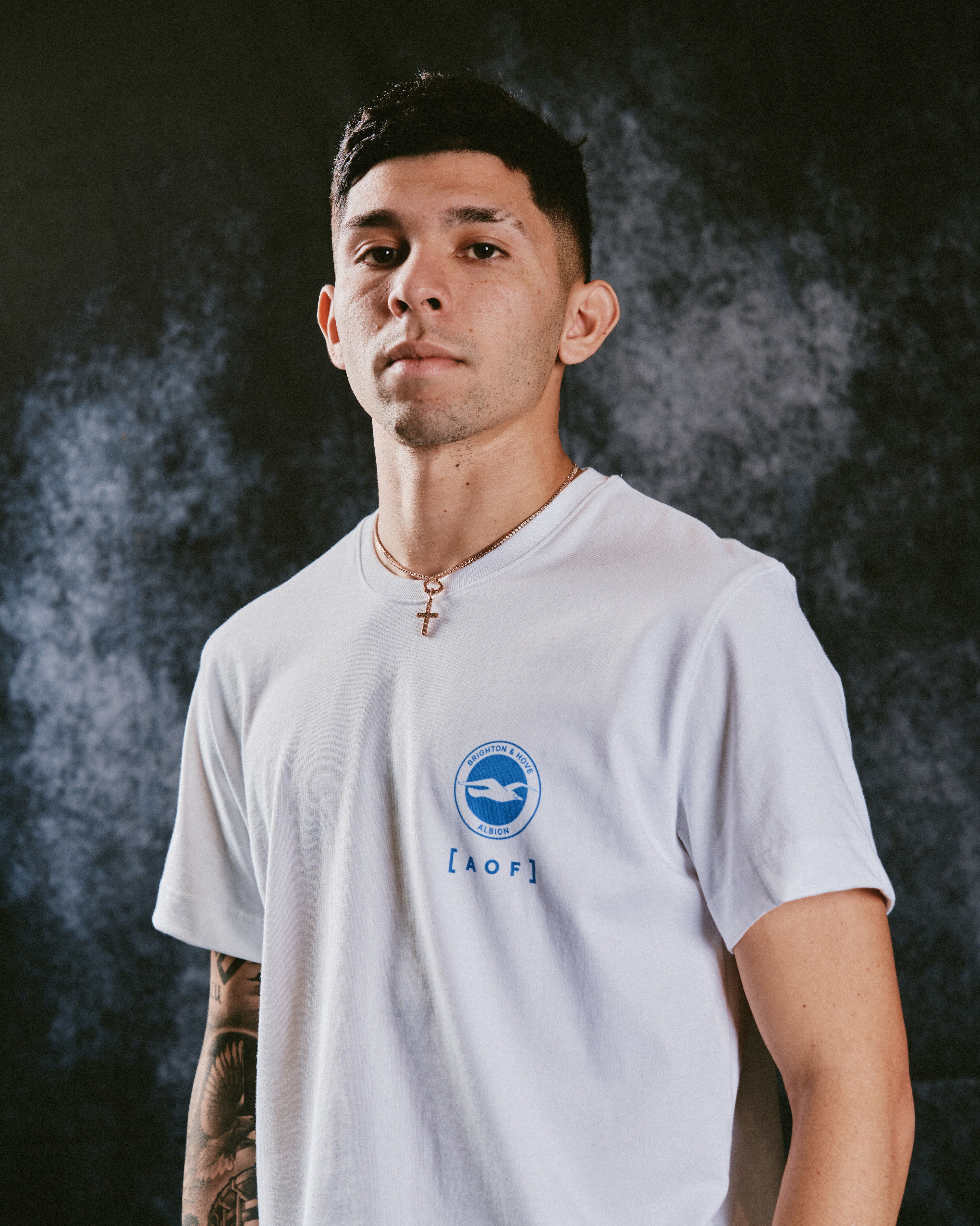 ART OF x Brighton World Famous Tee | BHAFC White Football T-shirt
