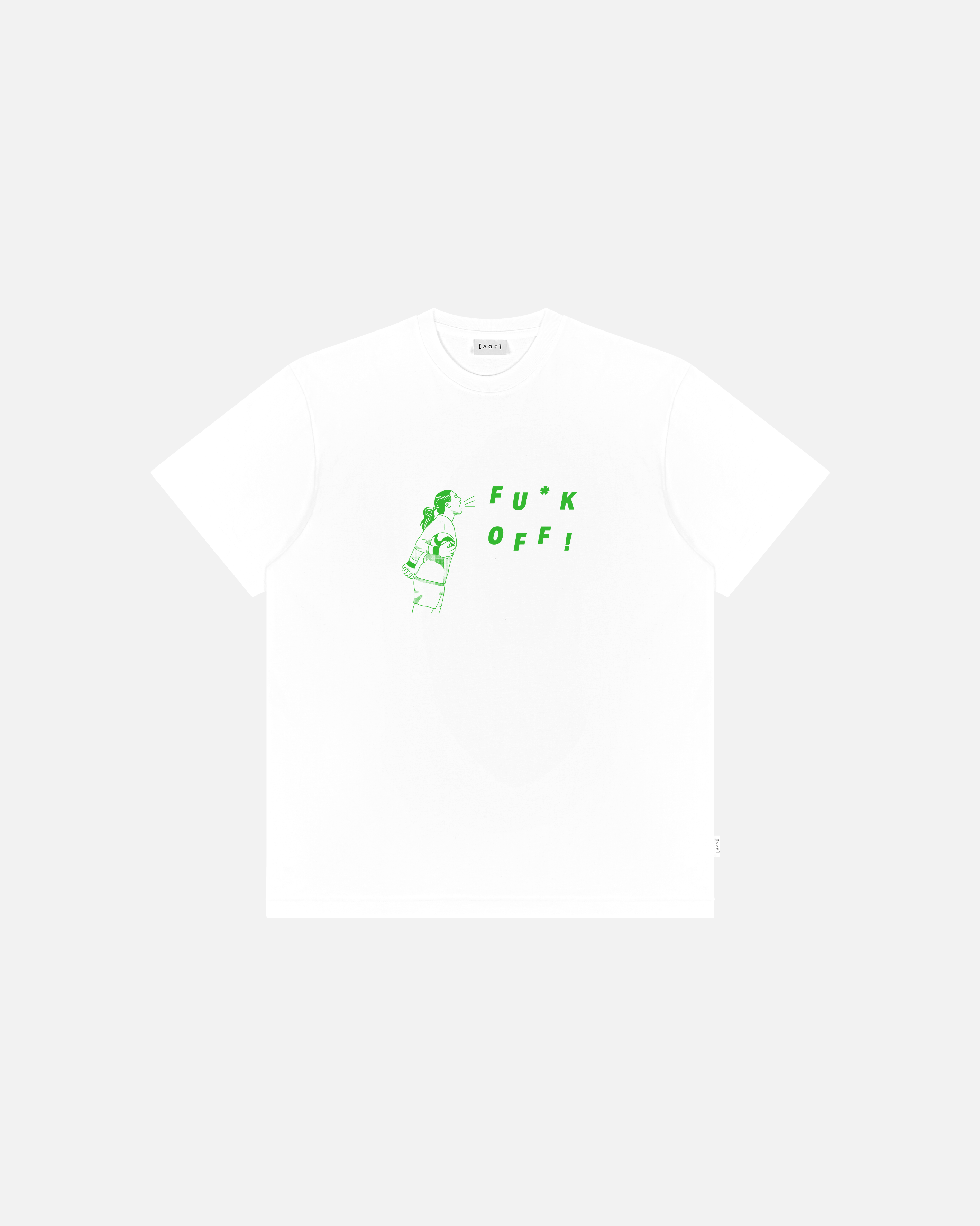 ART OF FU*K OFF Tee | Earps White Graphic Women's Football T-shirt