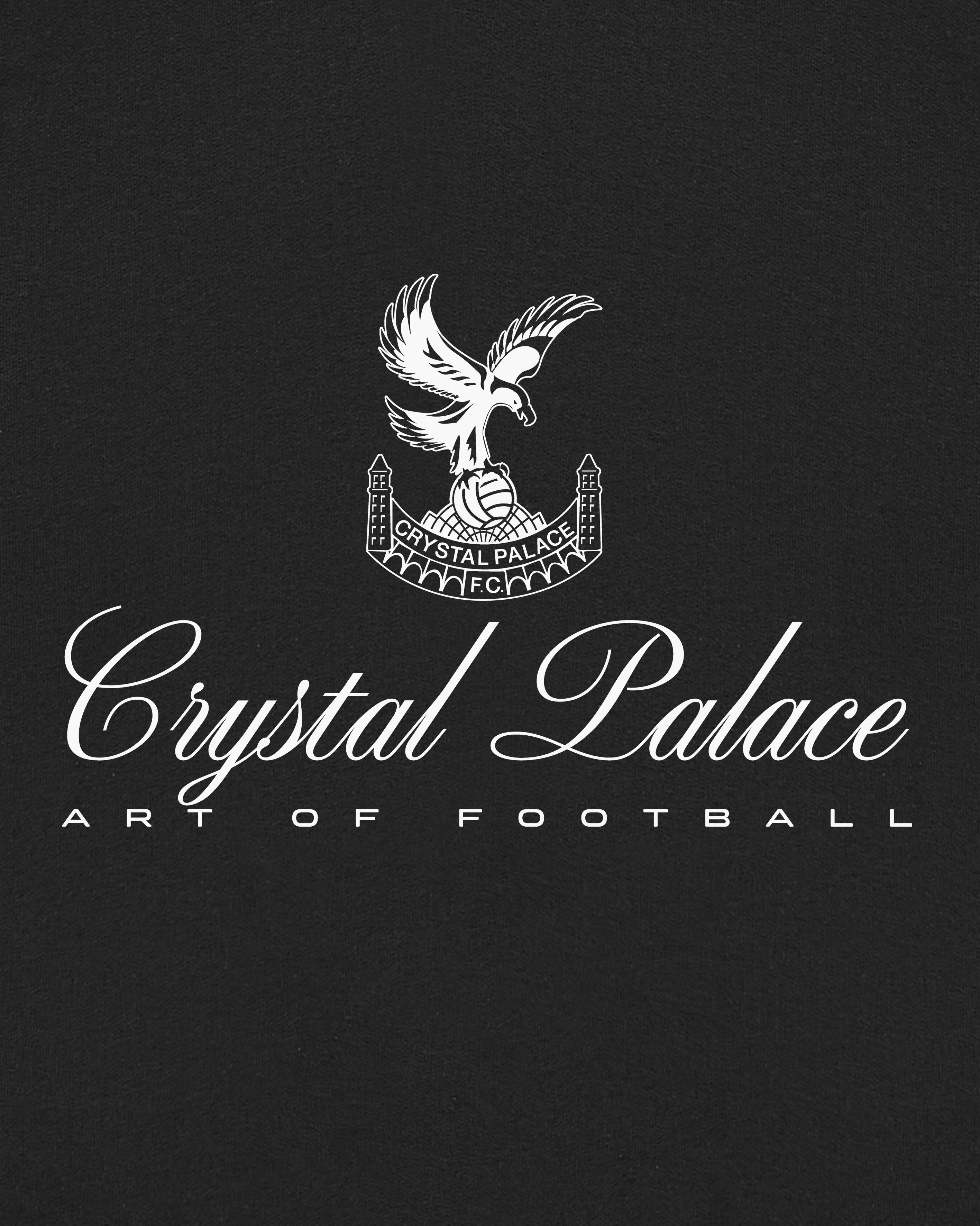 ART OF x Crystal Palace Heritage Hoodie | CPFC Black Football Sweat