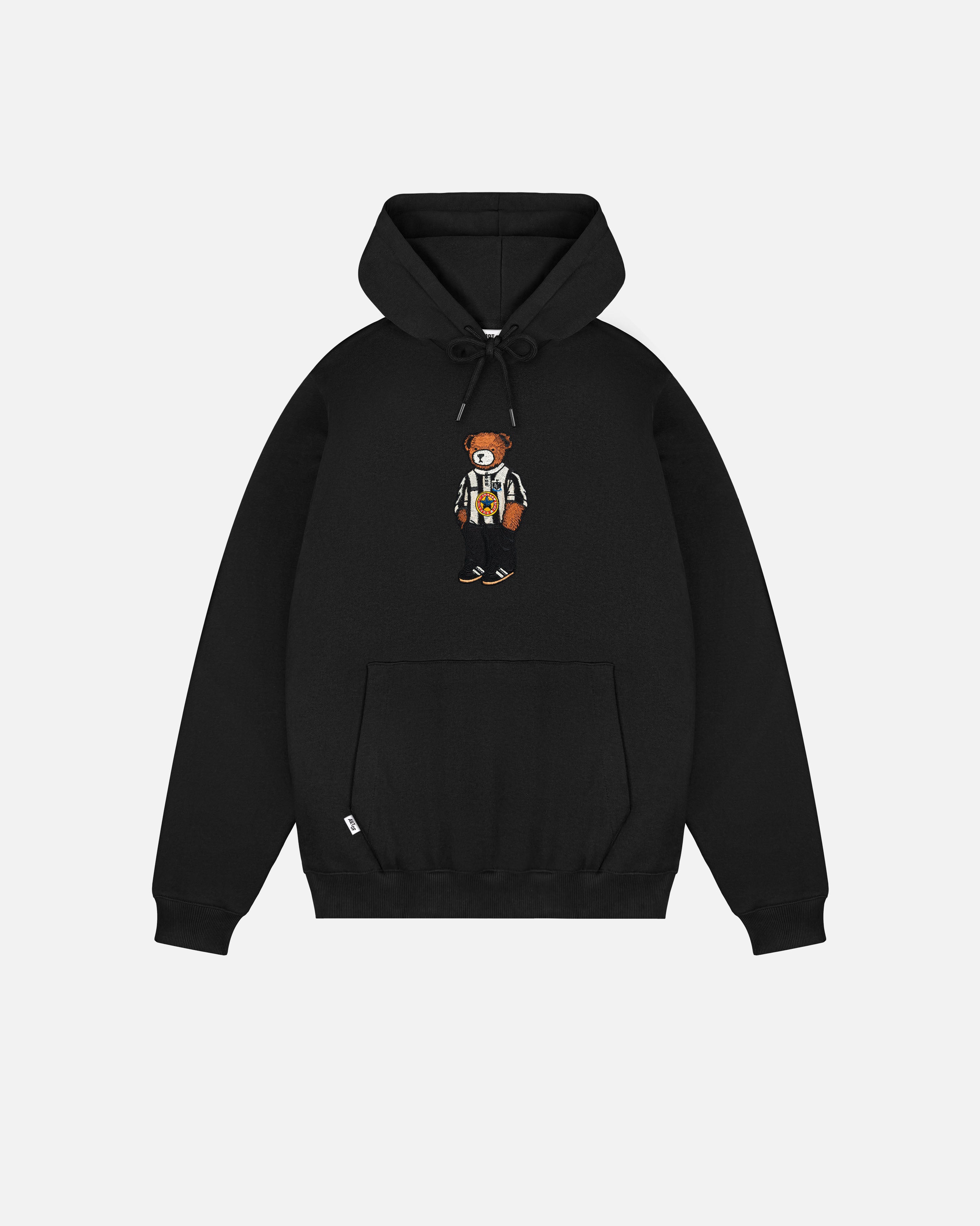 ART OF x Toon Pickles Hoodie | NUFC Black Embroidered Football Sweat