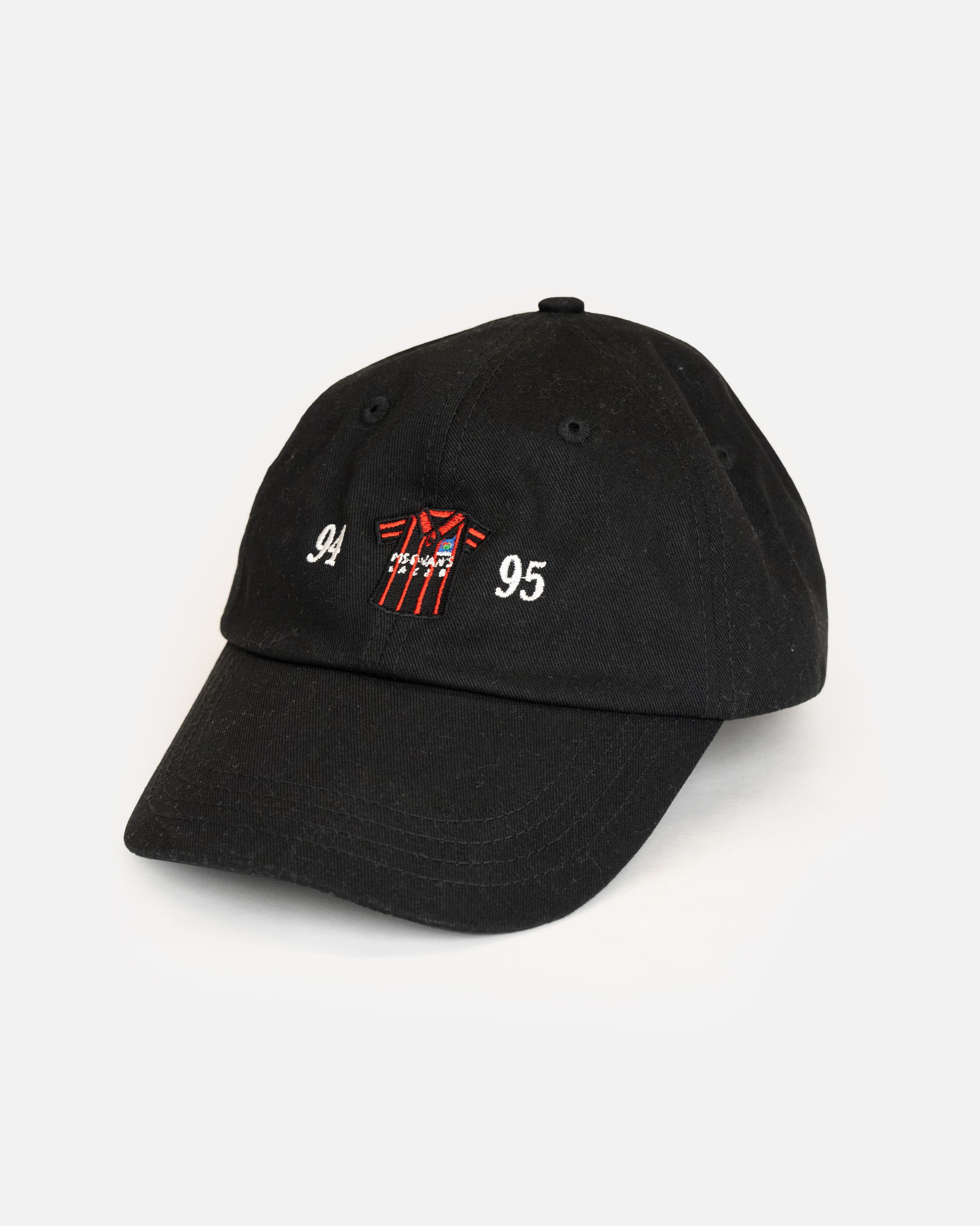 AOF Blackburn 94/95 Away Cap | Black Hat | Art of Football