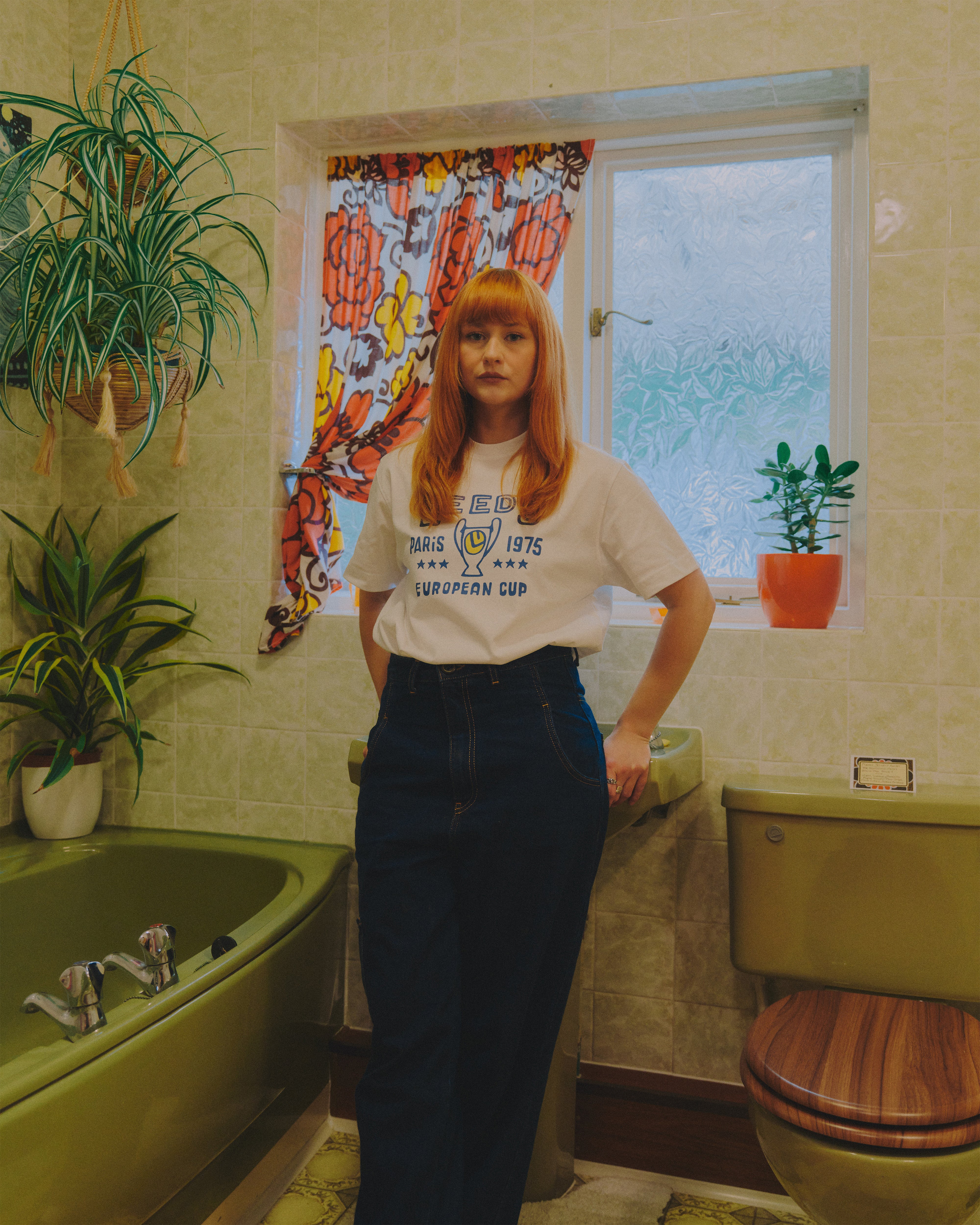 ART OF x Leeds Paris 1975 Tee | LUFC White Graphic Football T-shirt