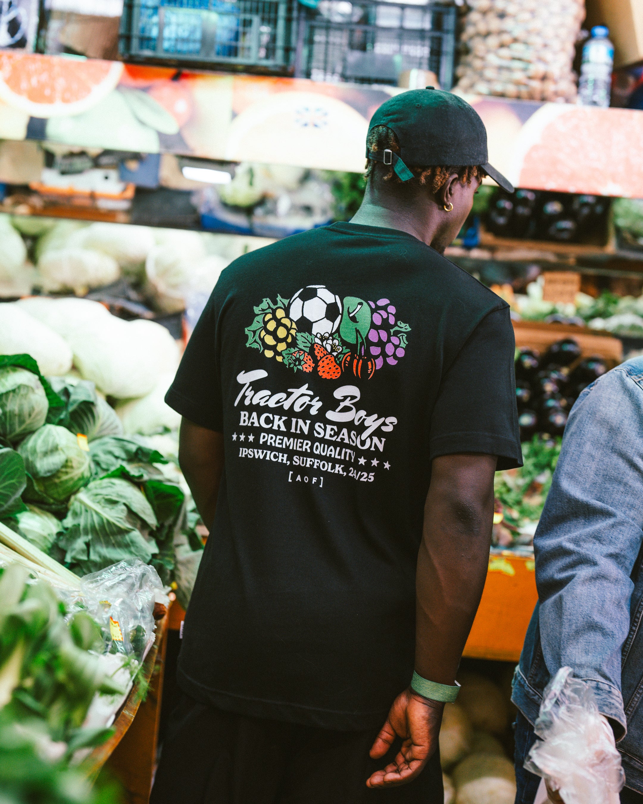 ART OF Ipswich Back In Season Tee | ITFC Black Football T-shirt