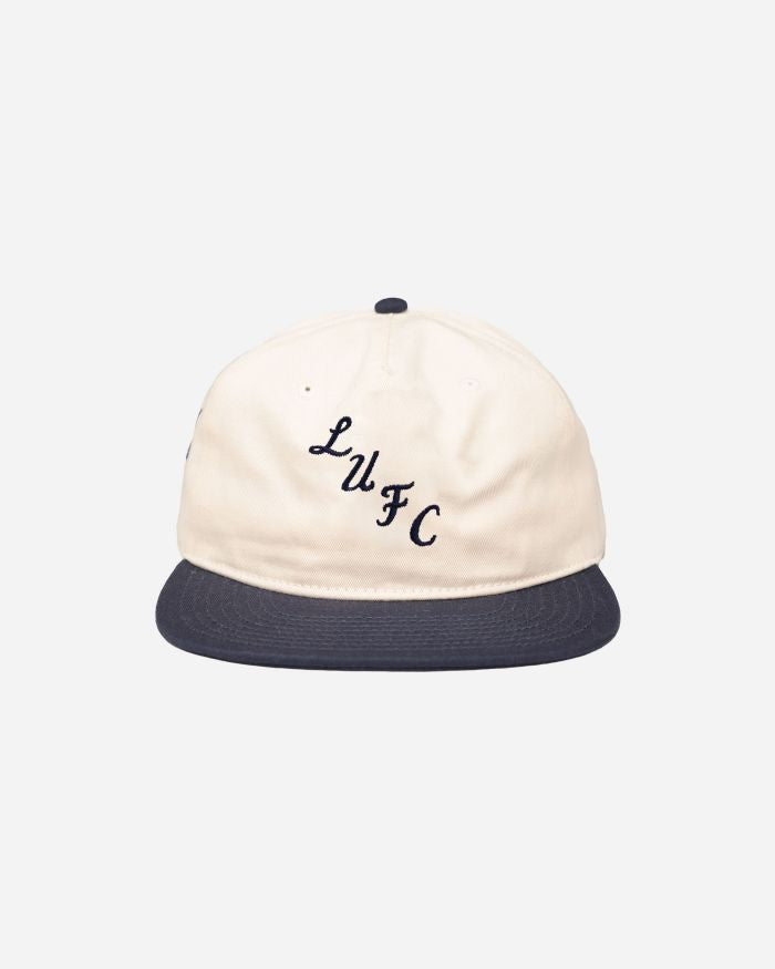 ART OF x Leeds United Two Tone Cap | LUFC White & Navy Football Hat