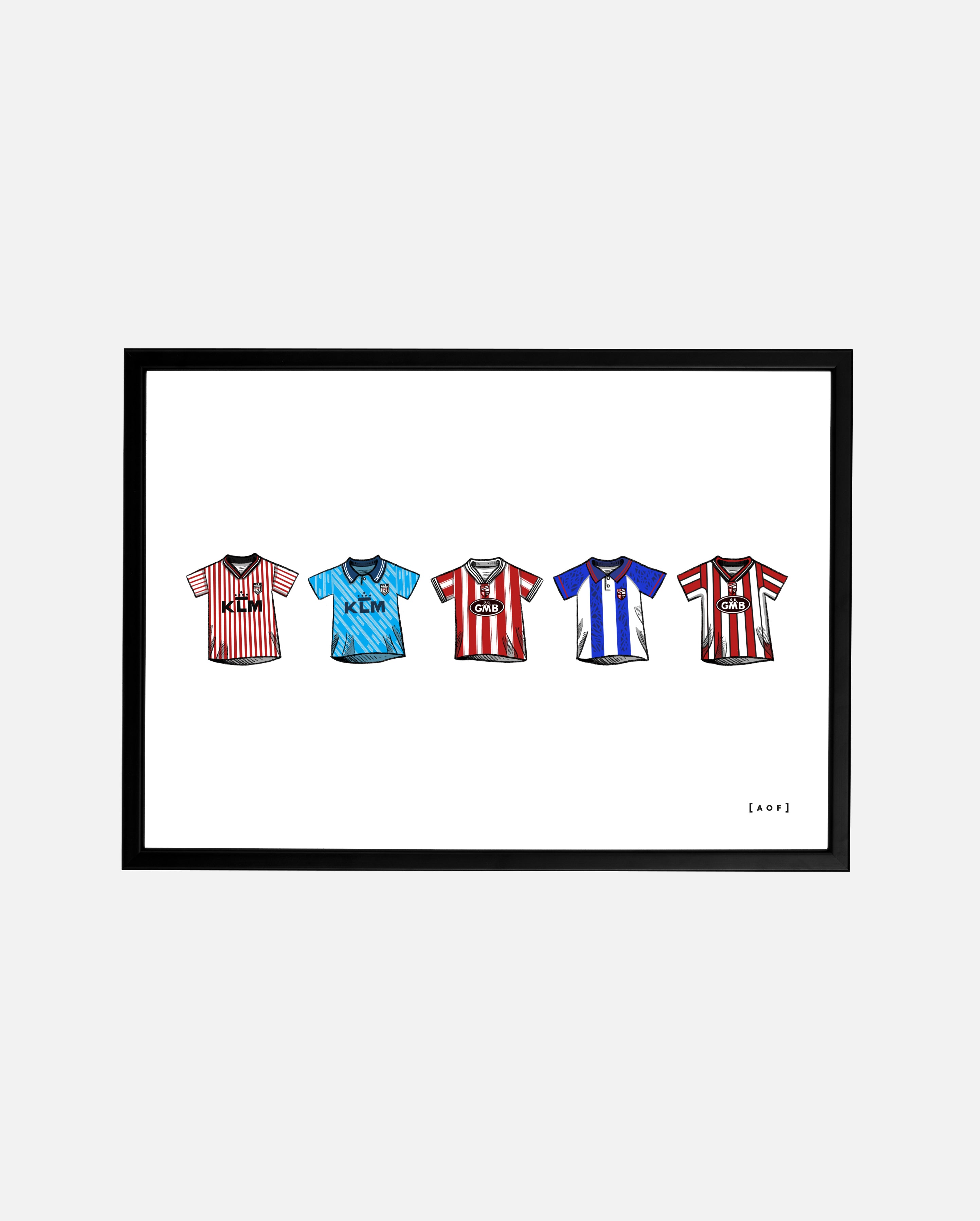 ART OF x Brentford Classics Framed Print | BFC Football Wall Art