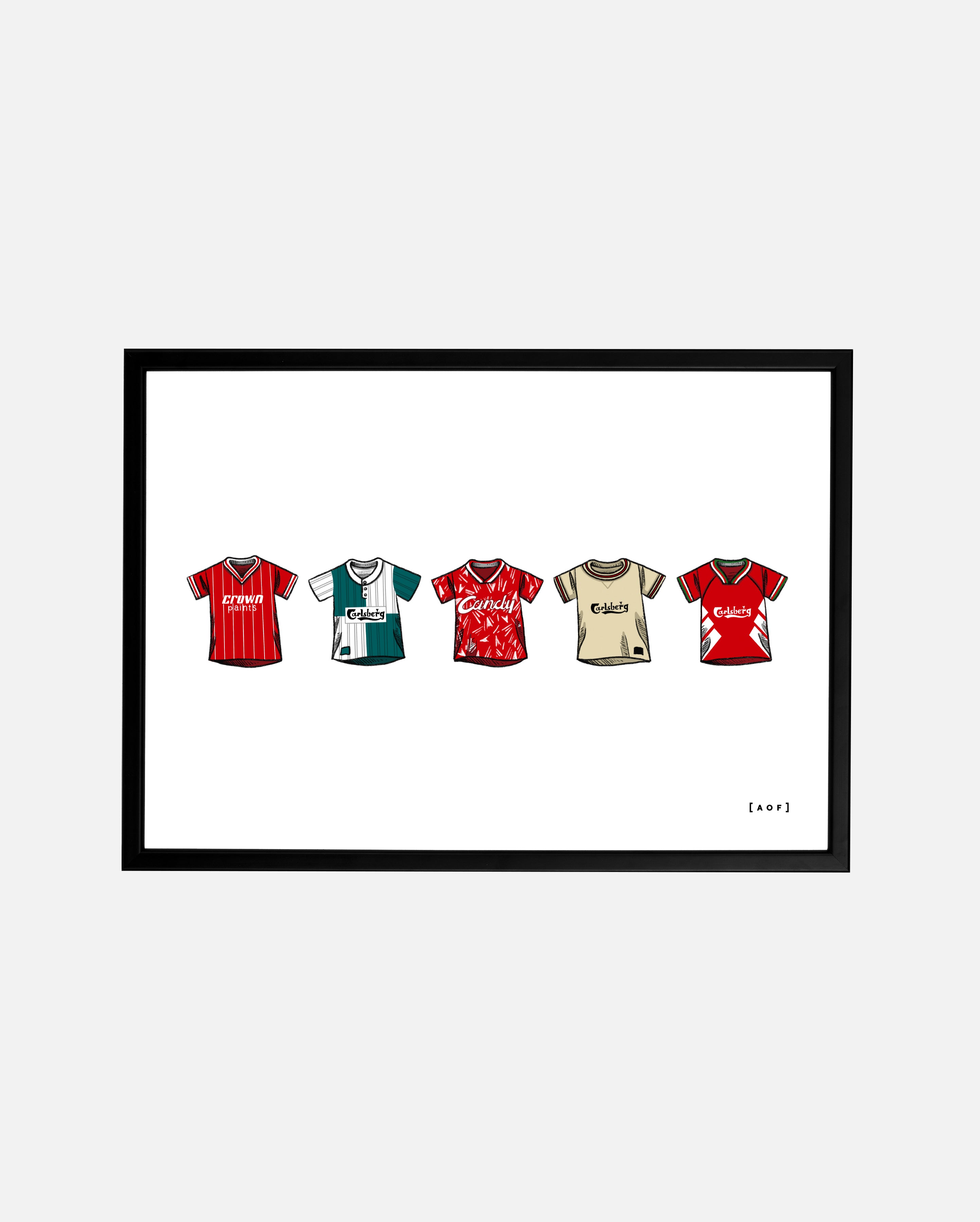 ART OF LFC Classics Framed Print | Football Wall Art