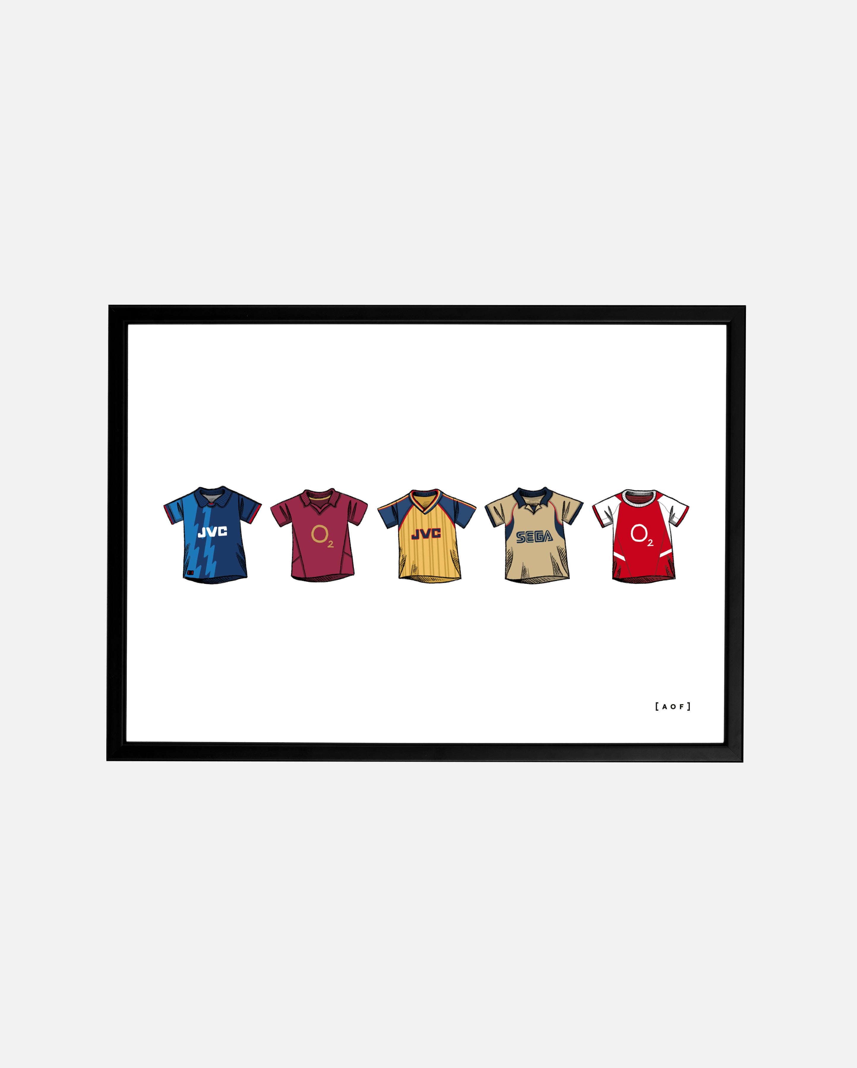 ART OF AFC Classics Framed Print | Football Wall Art