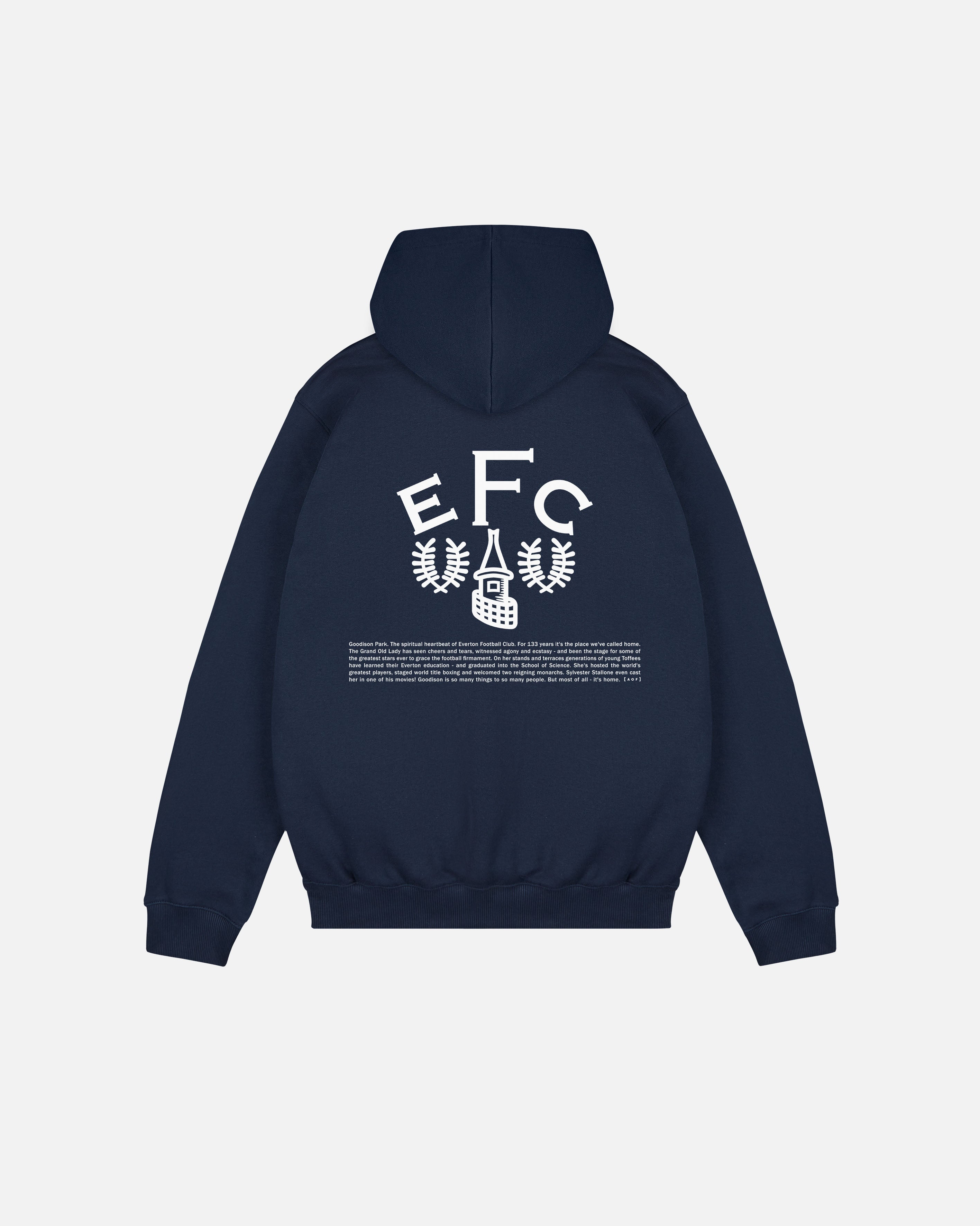 ART OF x Everton 1892 Hoodie | EFC Navy Printed Football Sweat