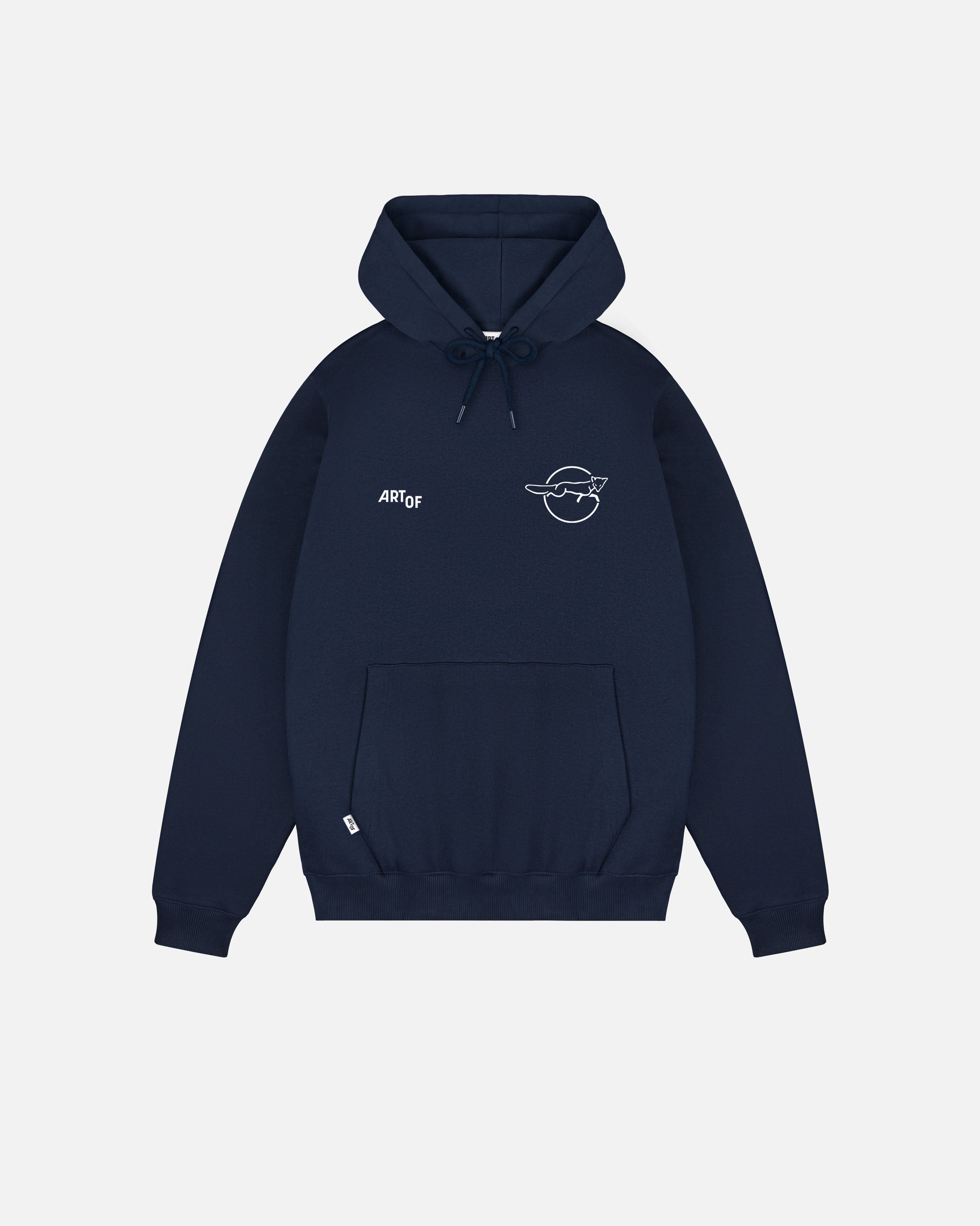 ART OF x Leicester Heritage Hoodie | LCFC Navy Printed Football Sweat