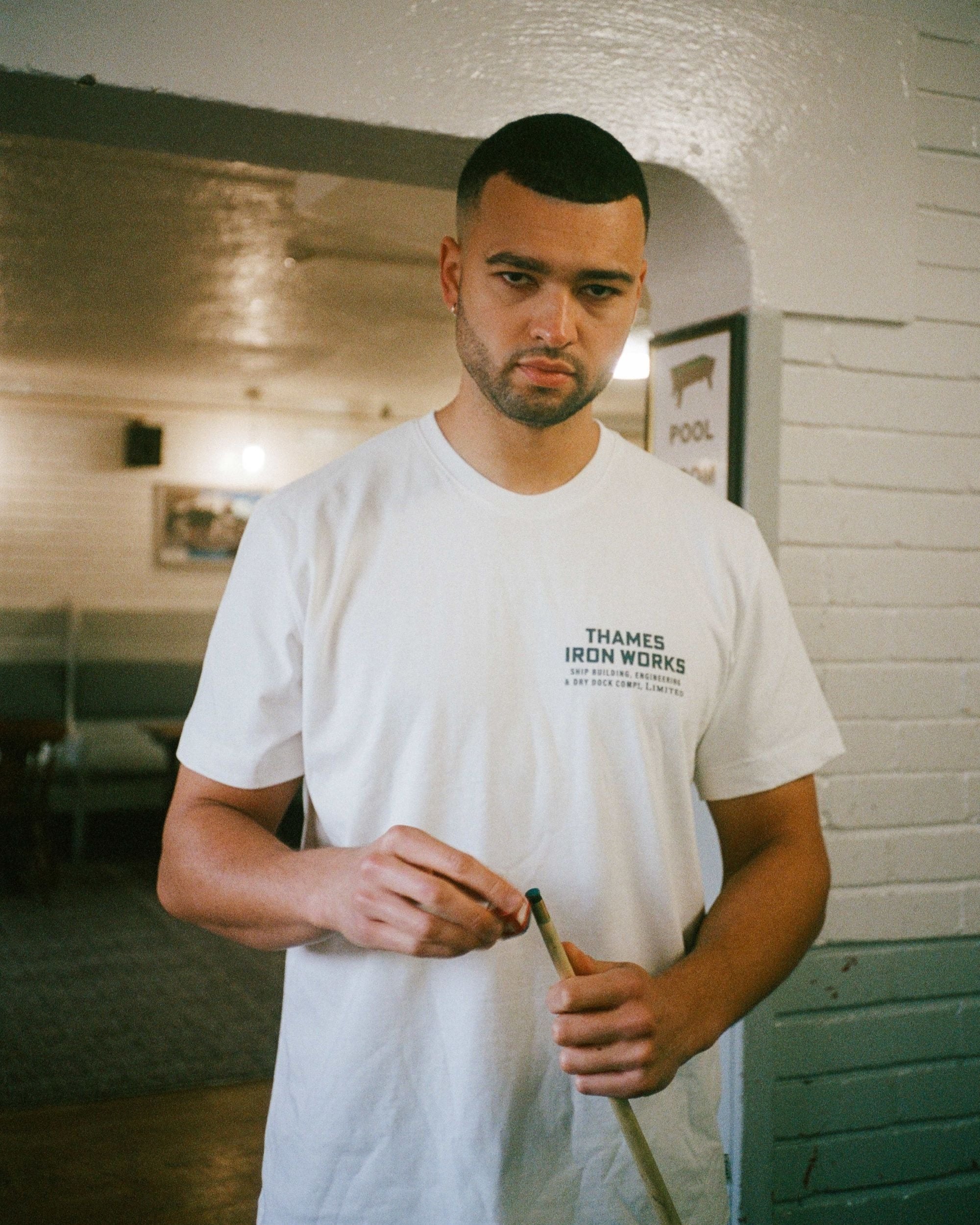 ART OF x West Ham Factory Tee | WHUFC White Graphic Football T-shirt