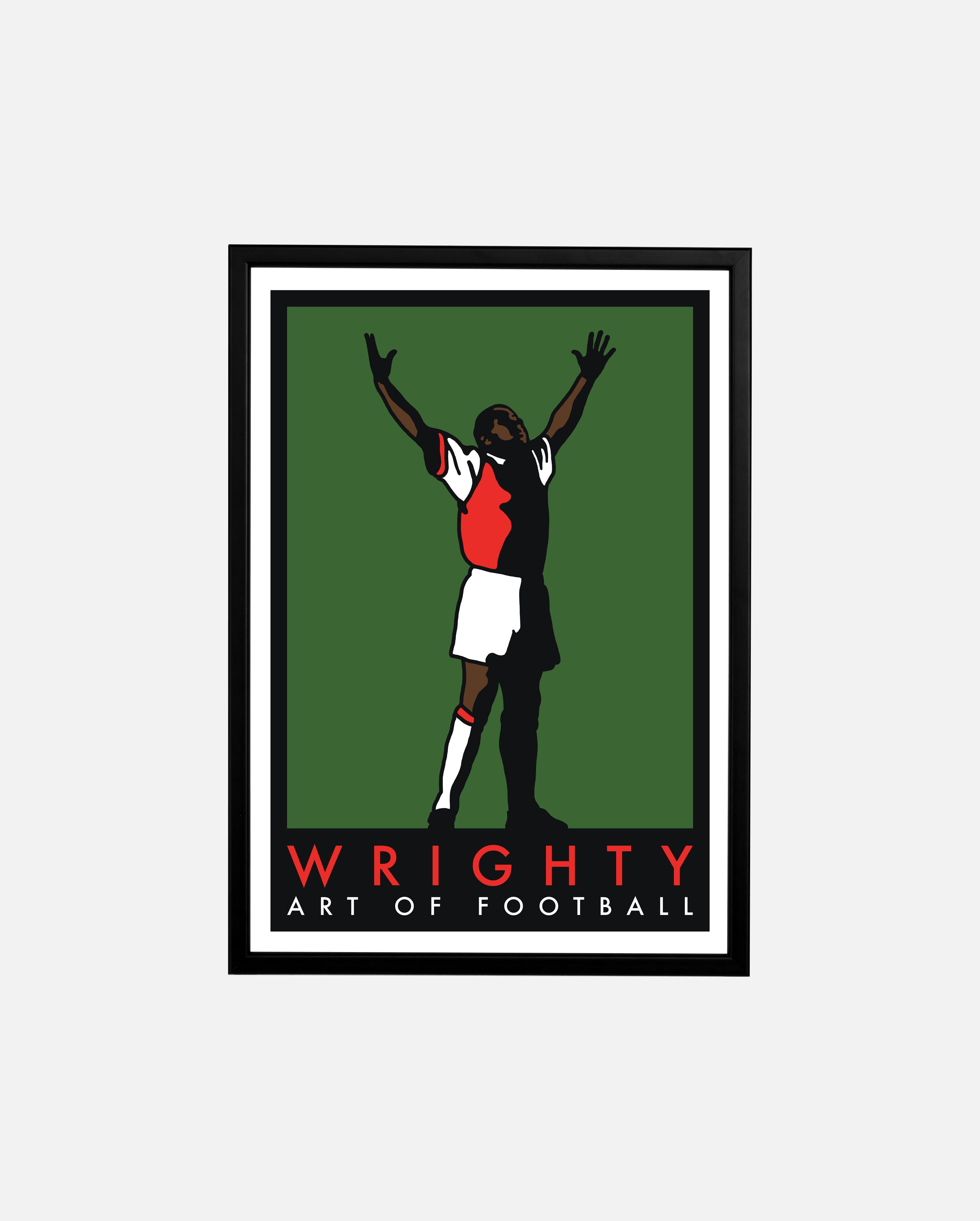 ART OF AFC Wrighty Framed Print | Football Wall Art