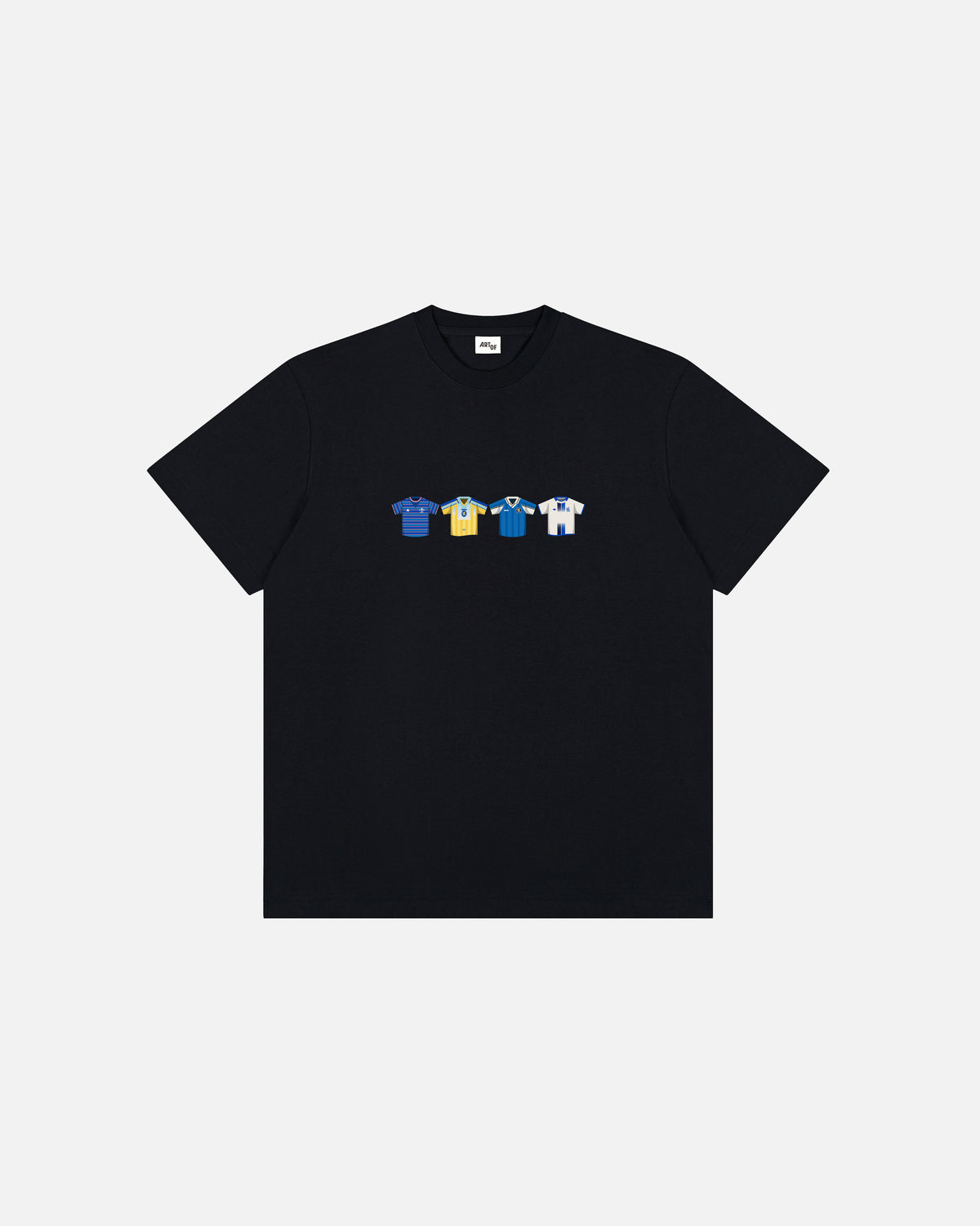 ART OF Chelsea Classics Tee | CFC Black Graphic Football T-shirt