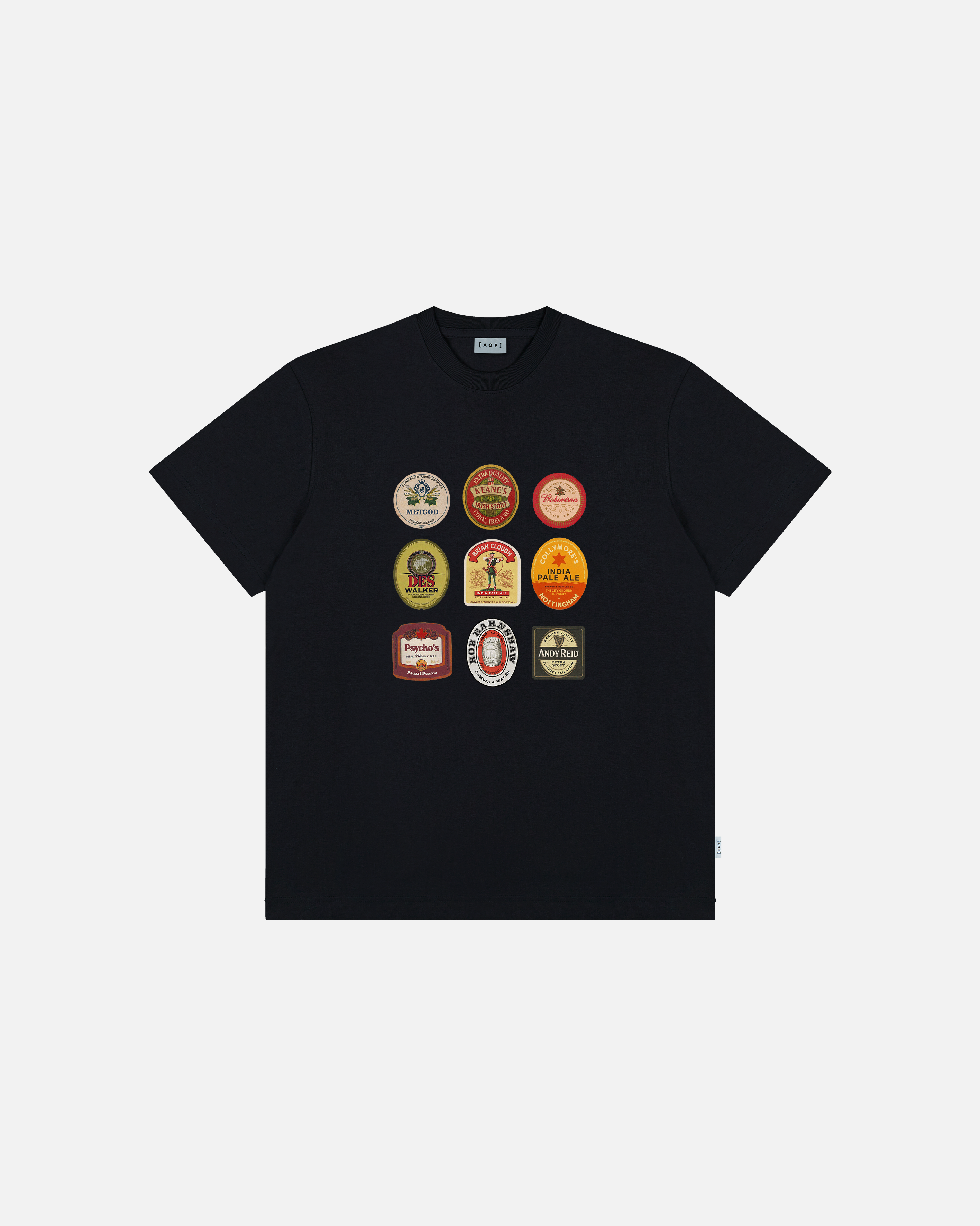 ART OF Forest Brewed At The City Ground | NFFC Black Football T-shirt