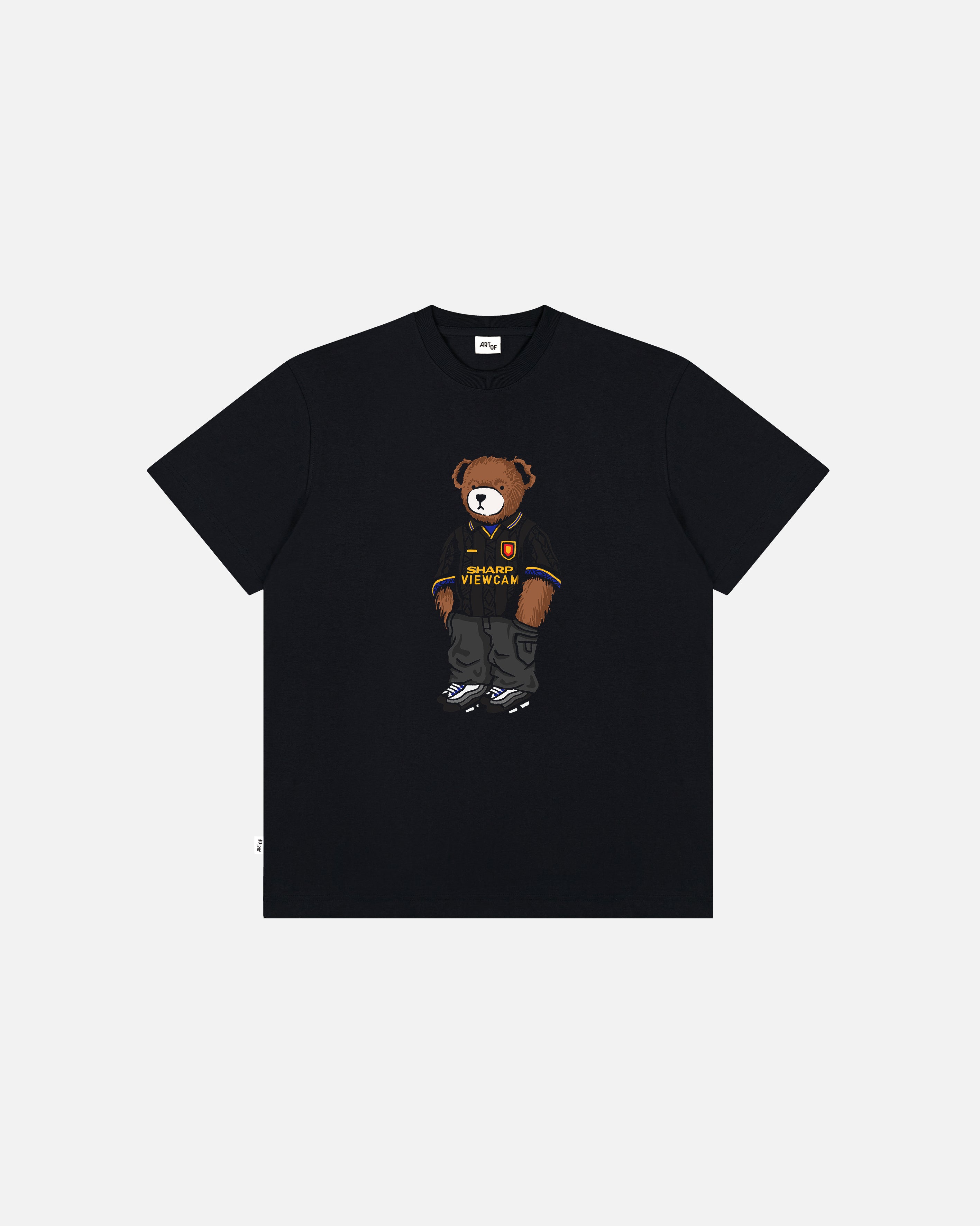 ART OF United Away Pickles Tee | MUFC Black Graphic Football T-shirt