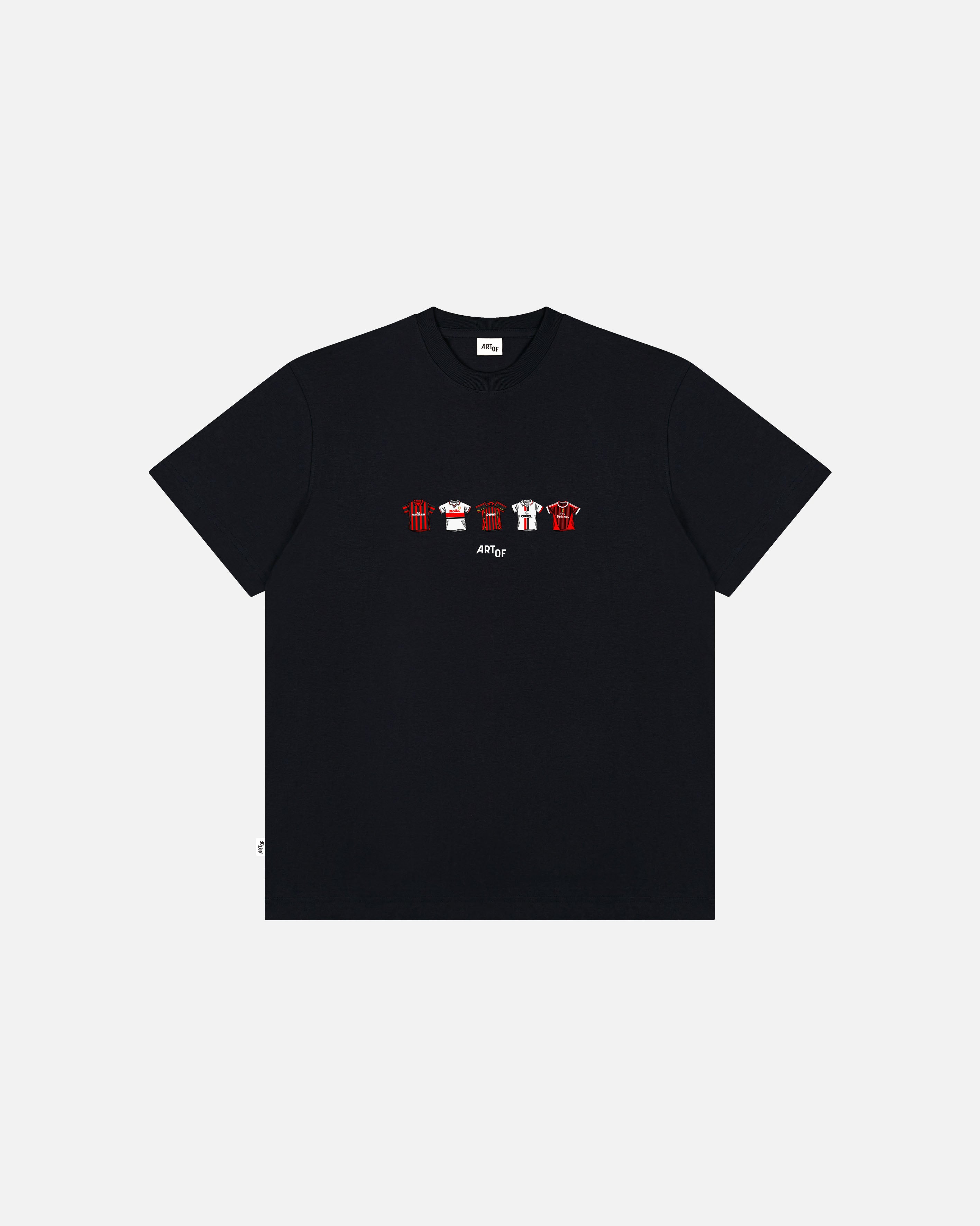 ART OF AC Classics Tee | Black Graphic Italian Football T-shirt