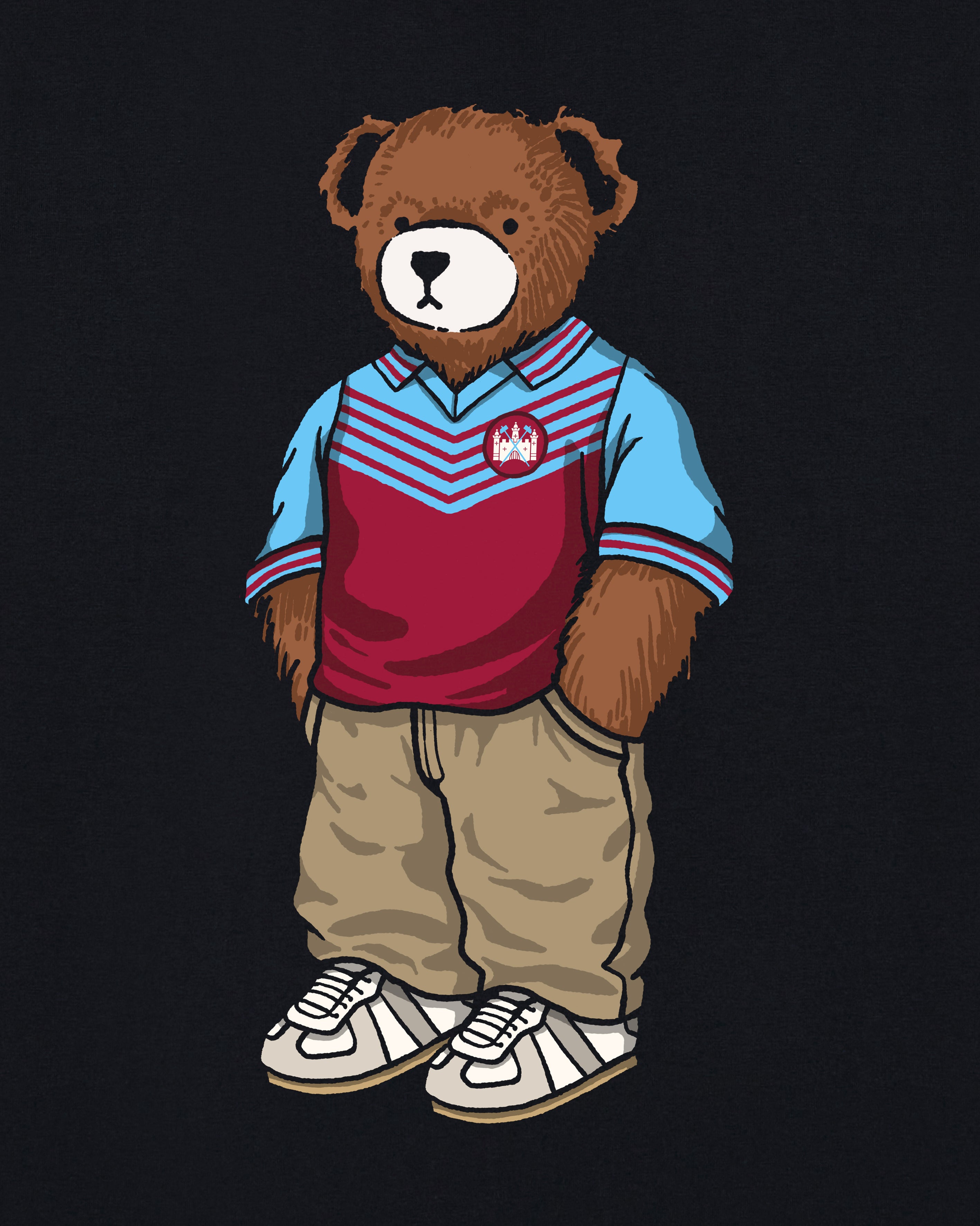 ART OF x West Ham Home Pickles Tee | WHUFC Black Football T-shirt