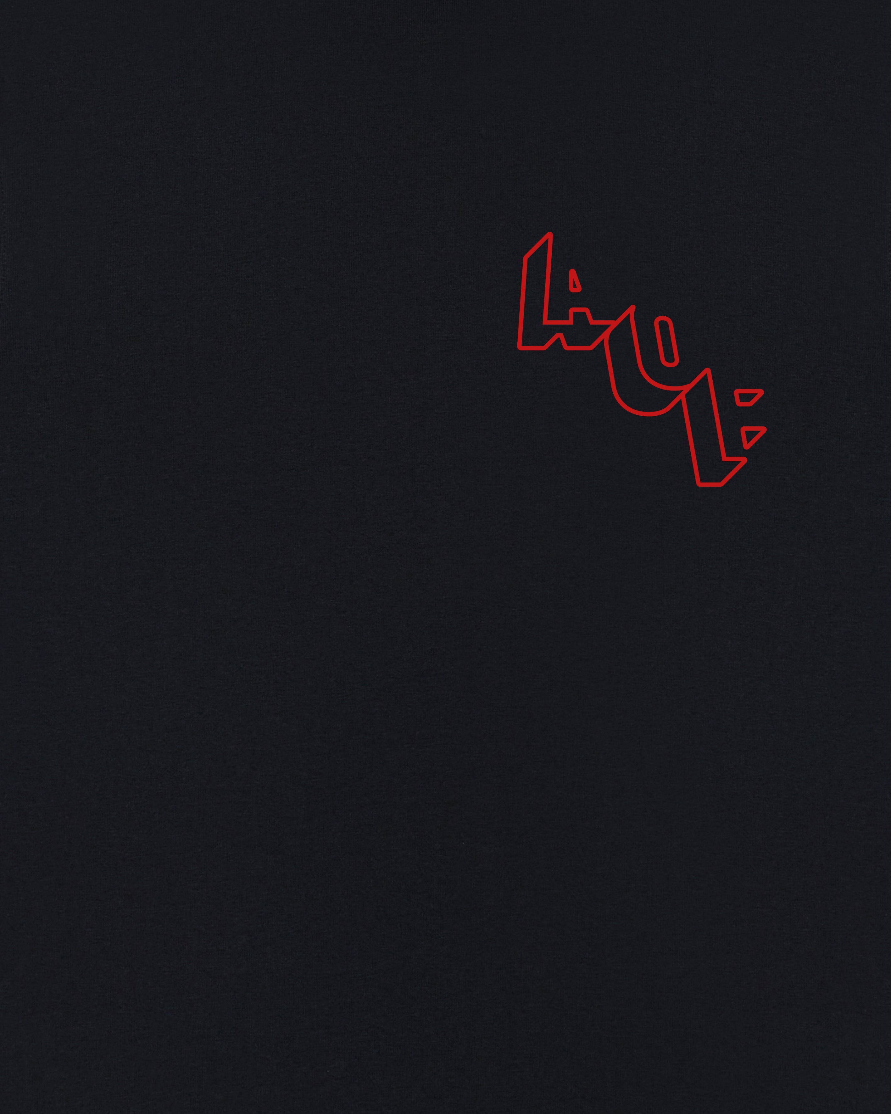 ART OF I Heart The Boss Tee | Black Graphic Women's Football T-shirt