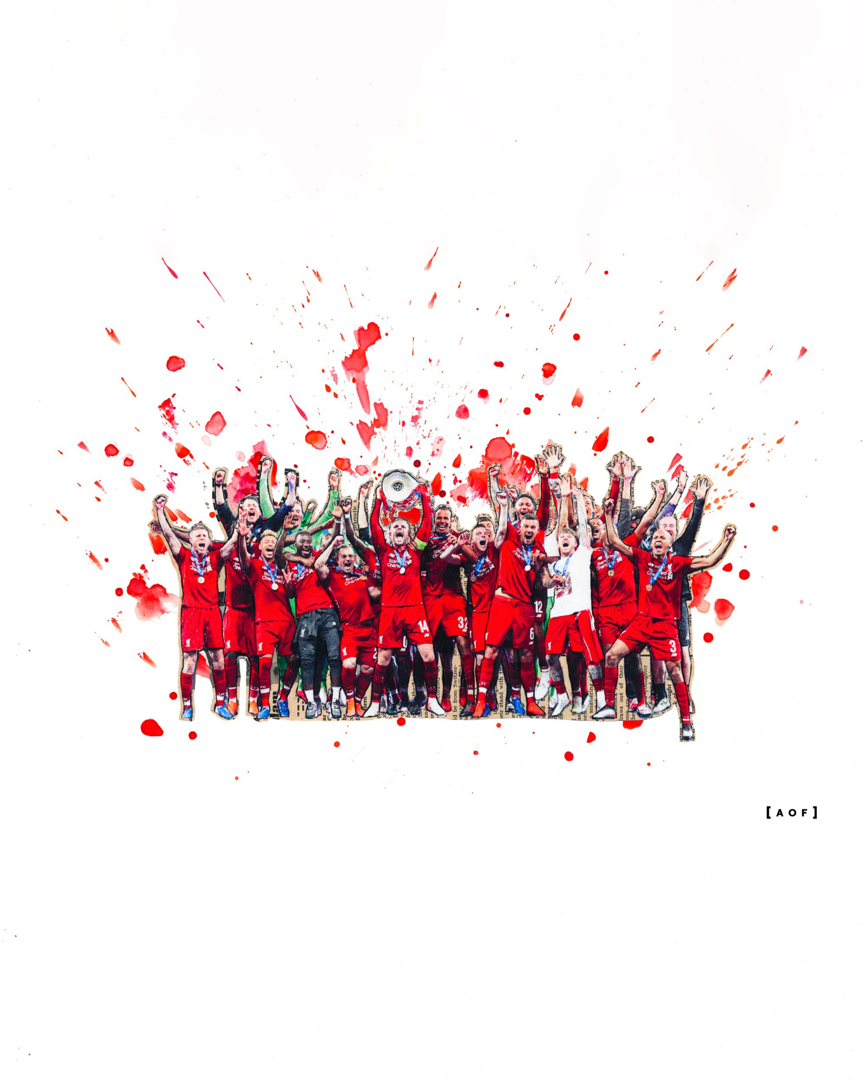 ART OF LFC The Sixth Framed Print | Football Wall Art