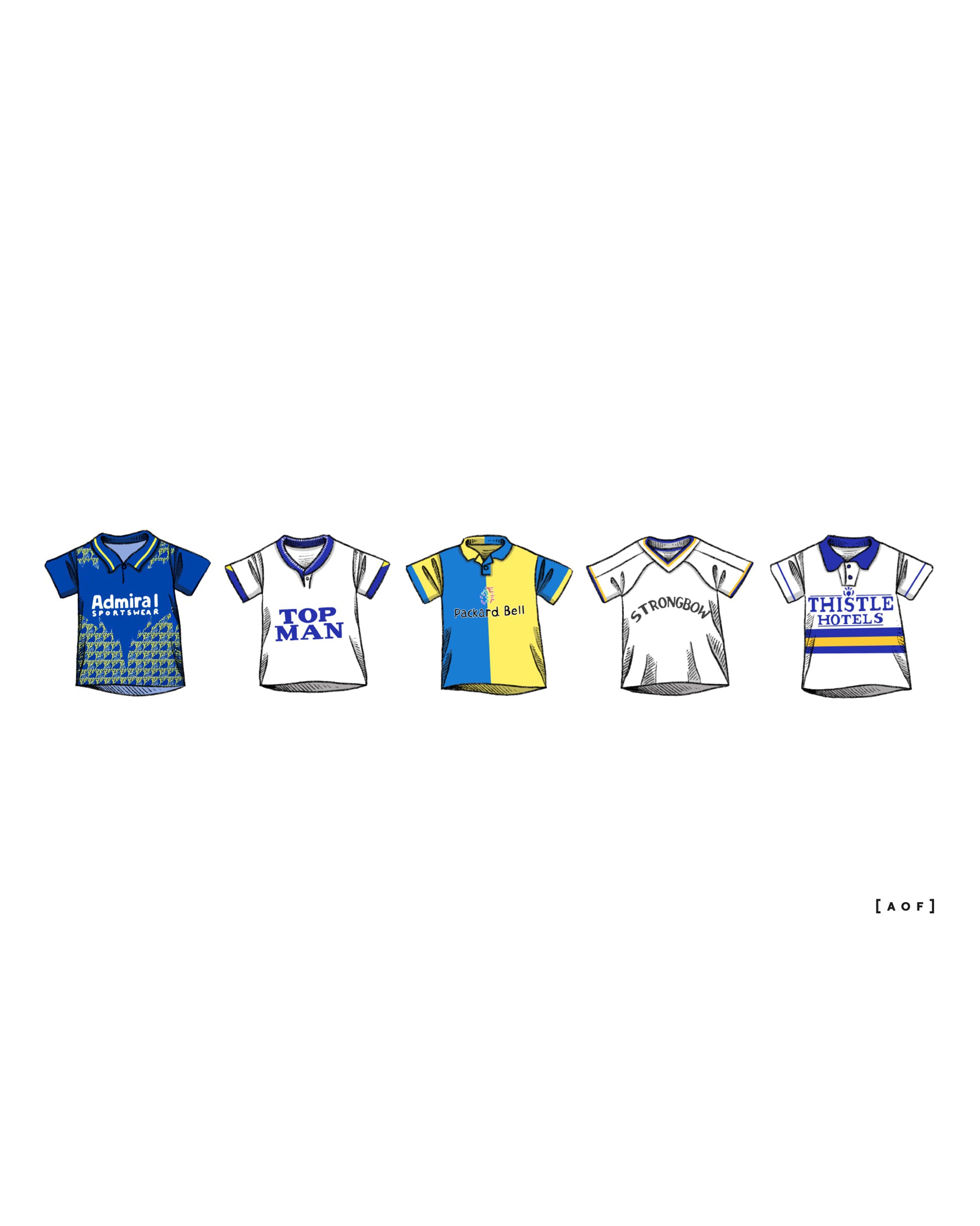 ART OF x Leeds United Classics Framed Print | LUFC Football Art