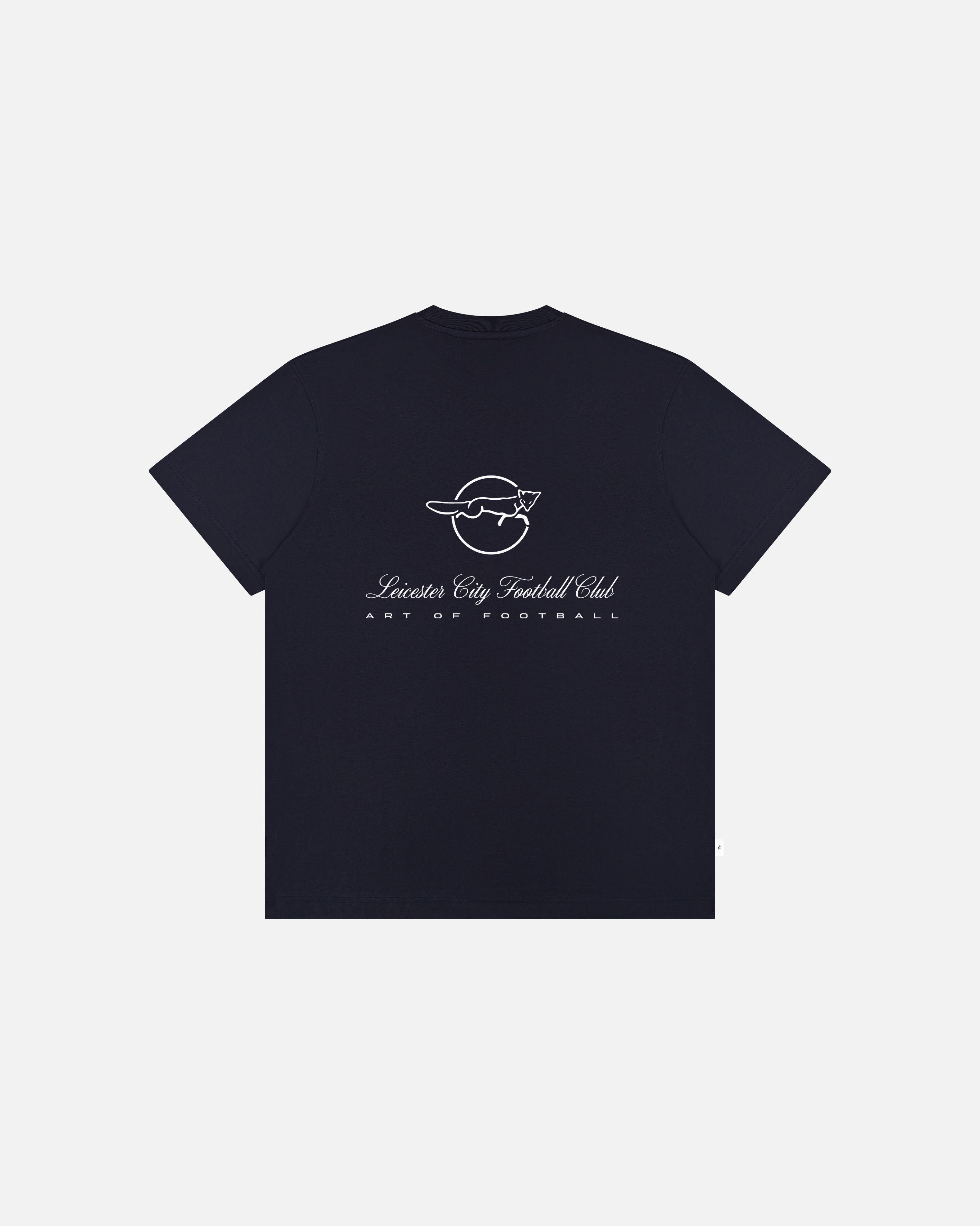 ART OF x Leicester Heritage Tee | LCFC Navy Graphic Football T-shirt