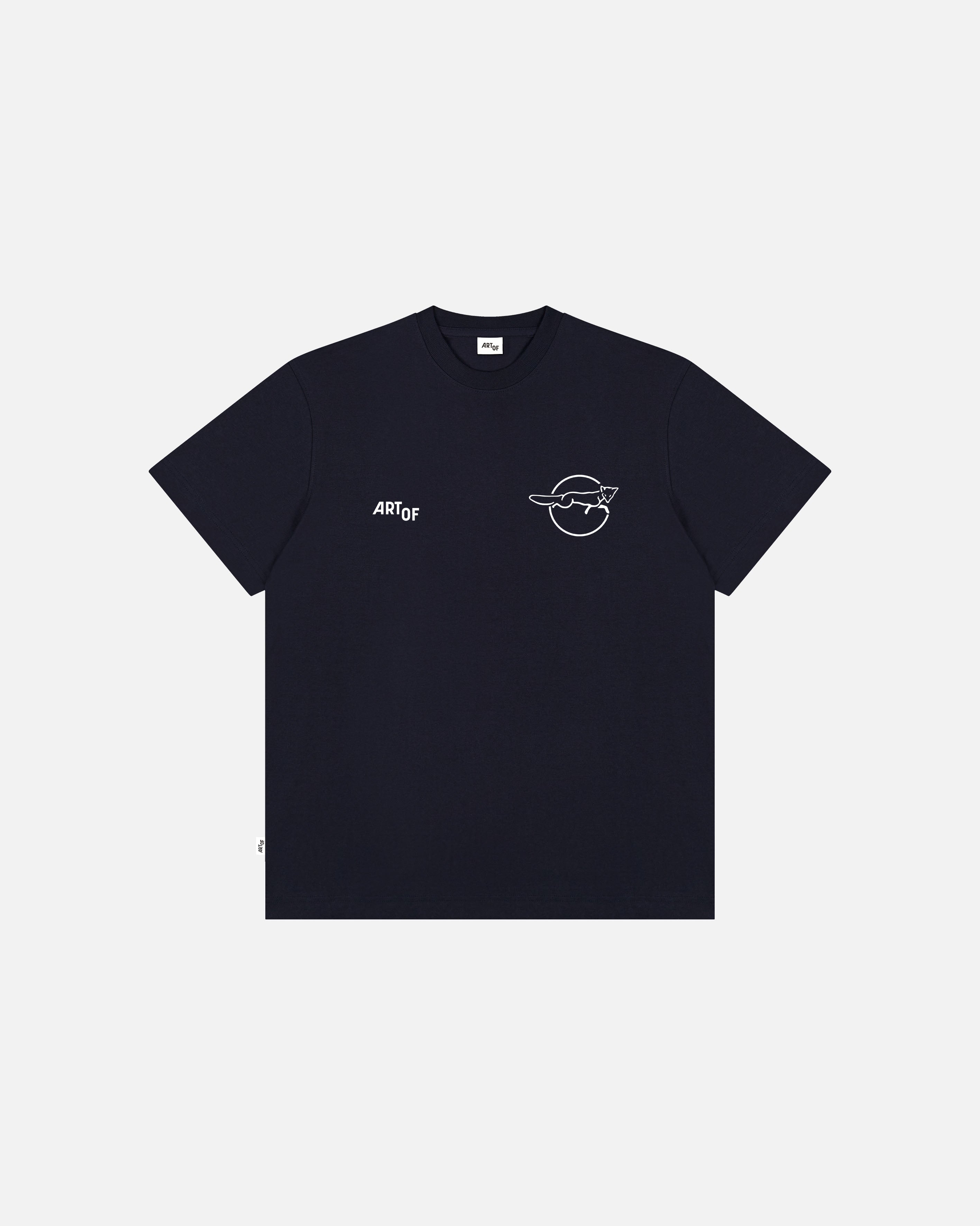 ART OF x Leicester Heritage Tee | LCFC Navy Graphic Football T-shirt