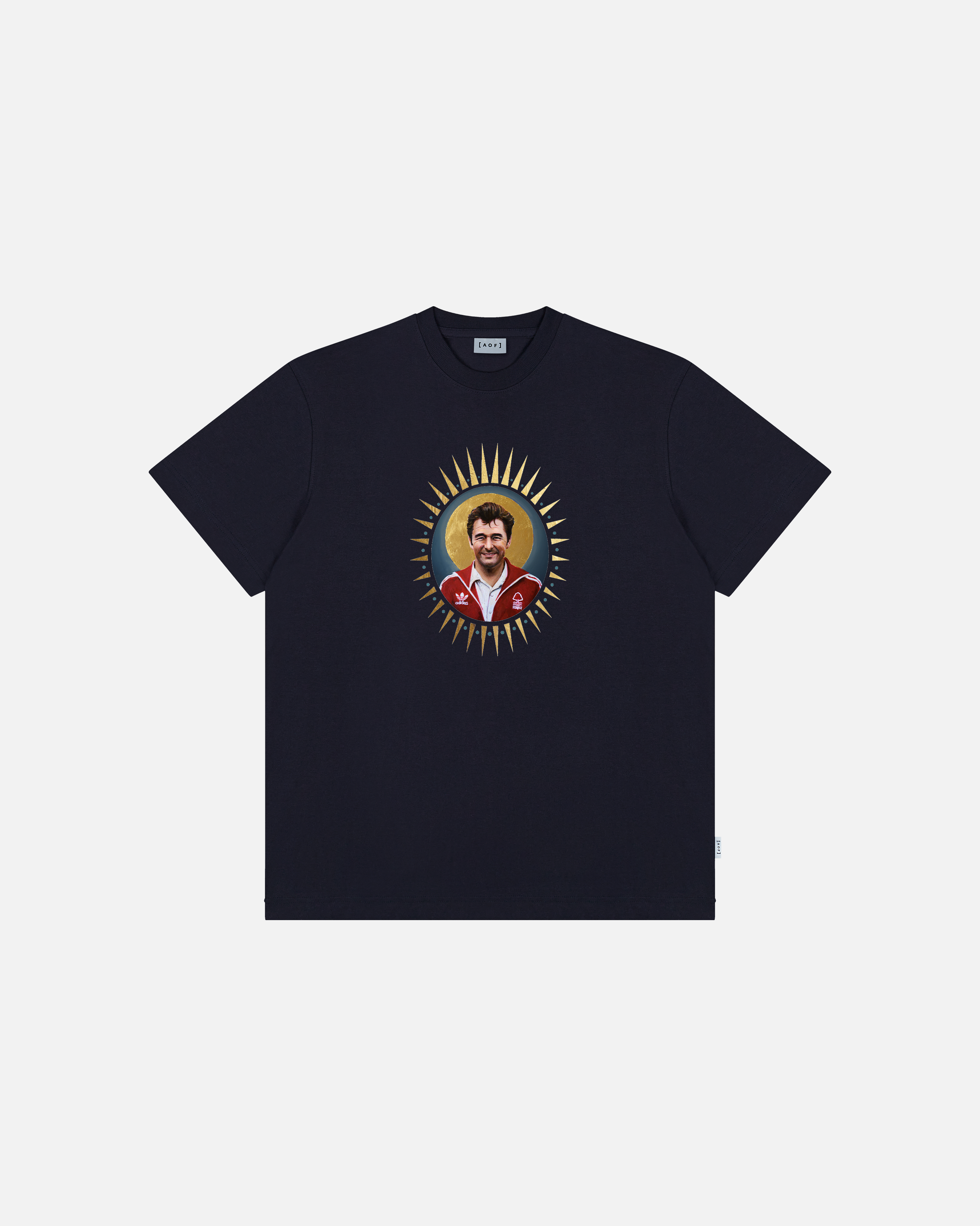 ART OF x Forest Brian Clough Icon Tee | NFFC Navy Football T-shirt