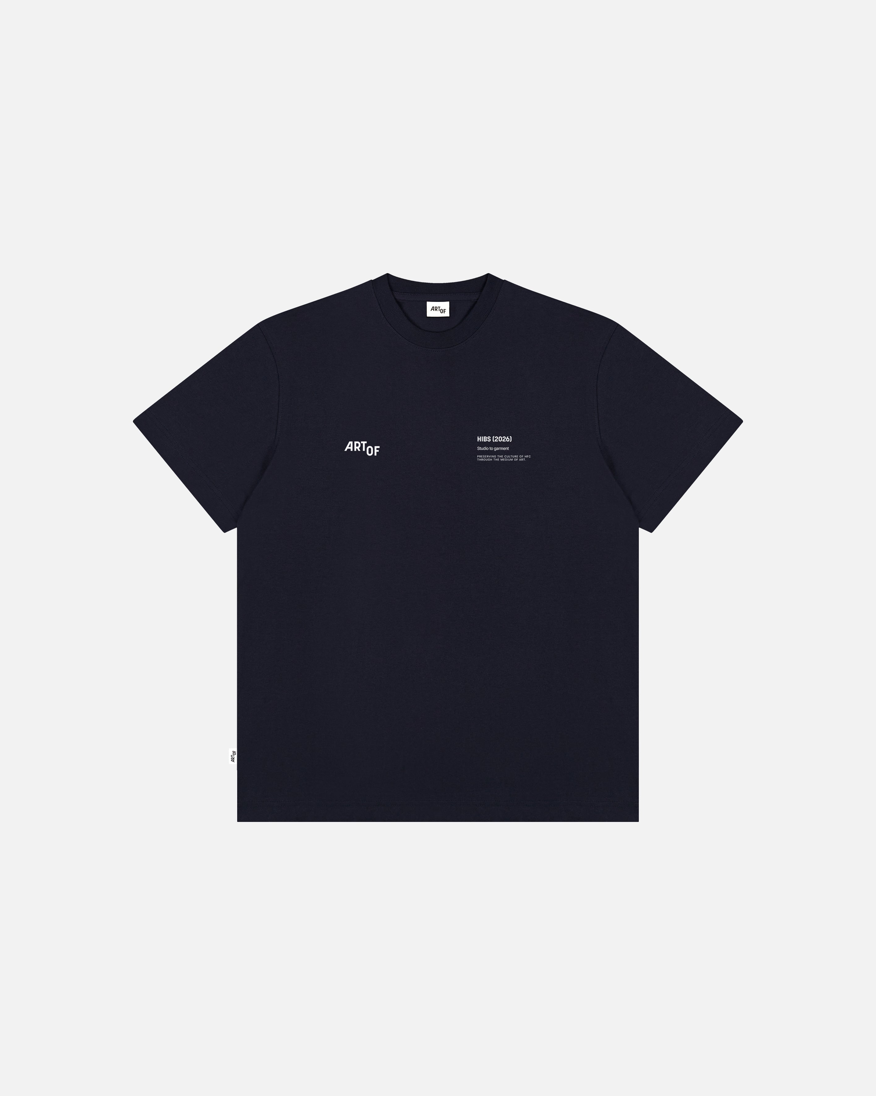 ART OF x Hibernian Gallery Tee | Navy Graphic Football T-shirt