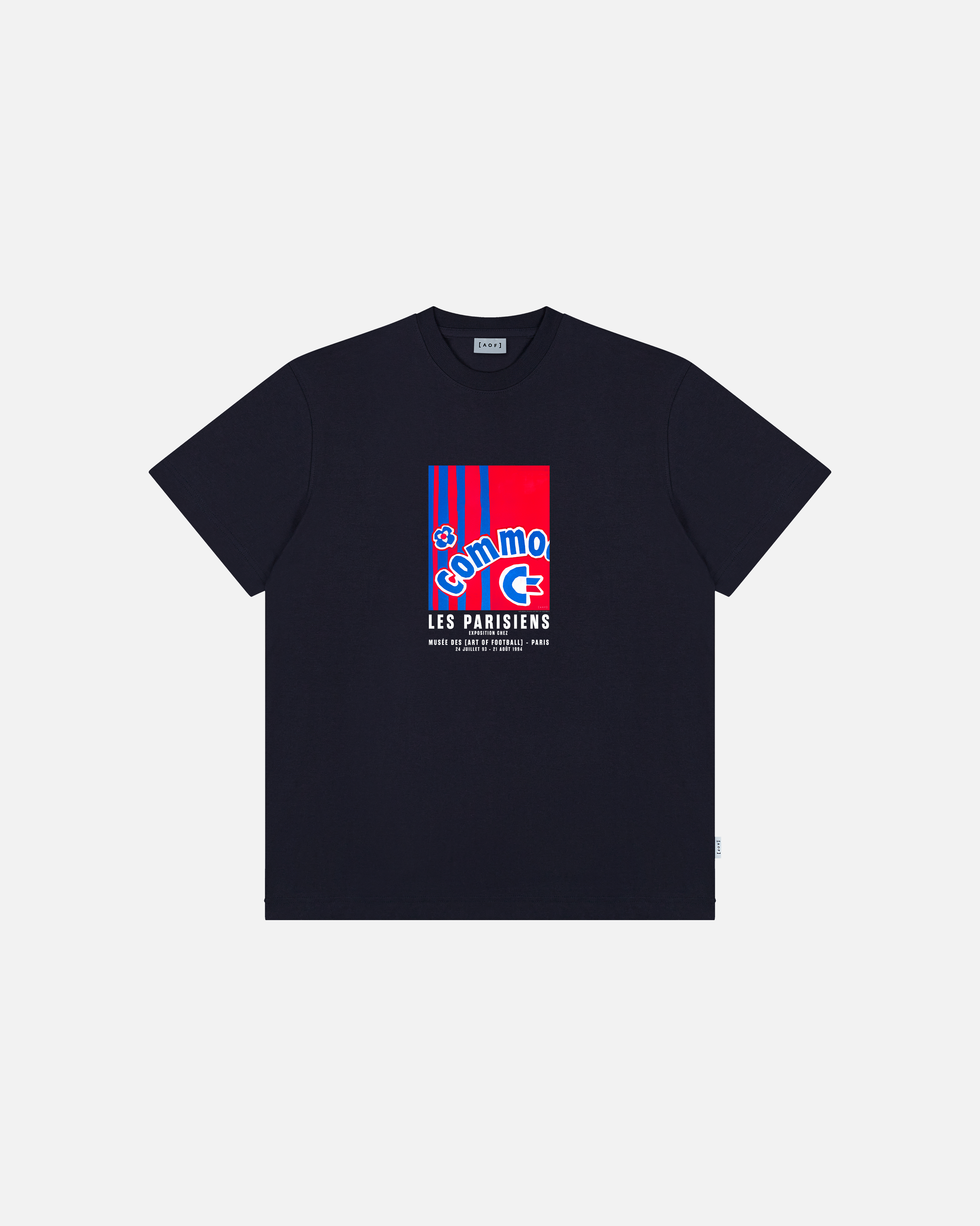 ART OF Les Parisiens 93-94 Tee | PSG Navy Graphic Football T-shirt
