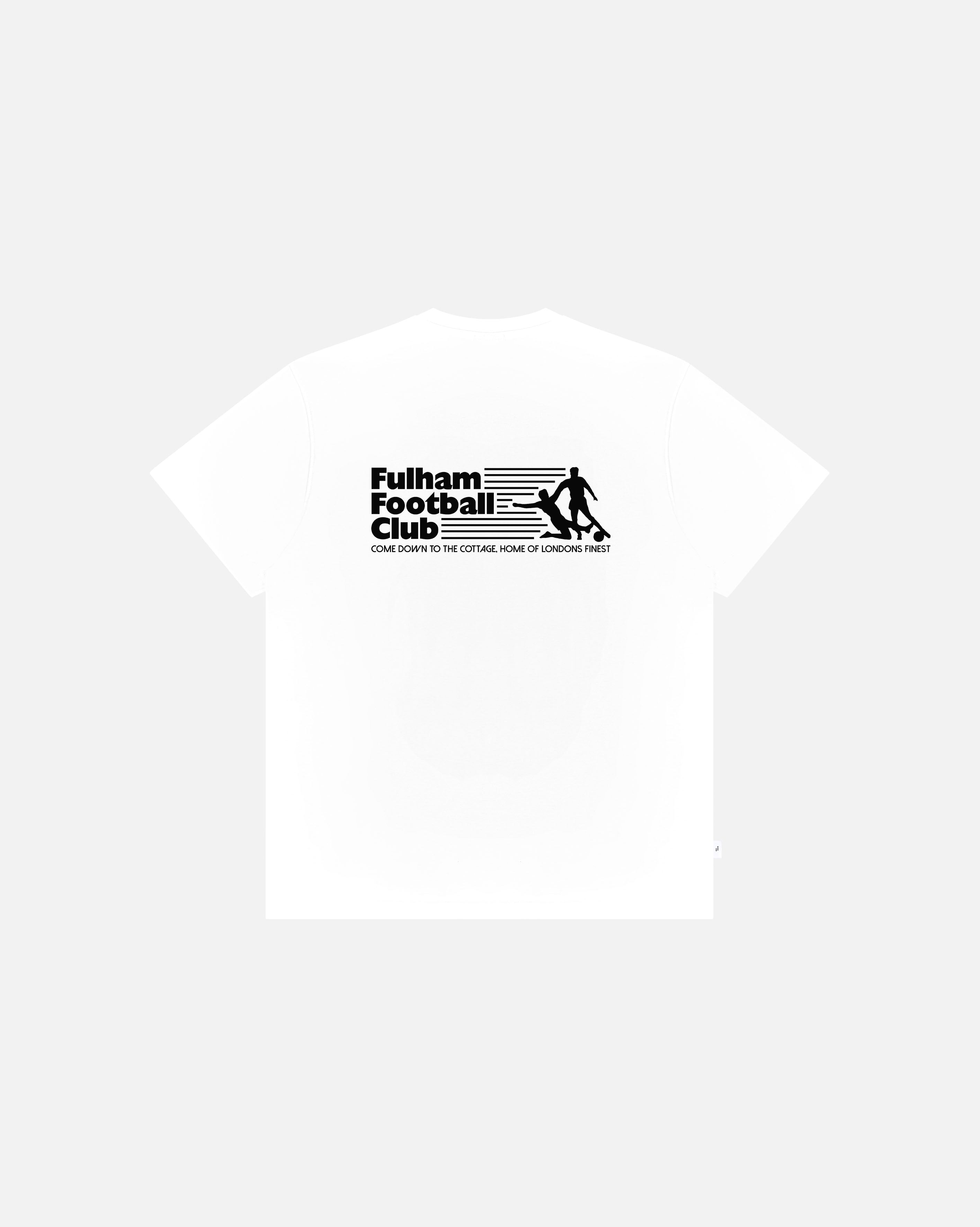 ART OF x Fulham Football Club Tee | FFC White Graphic Football T-shirt