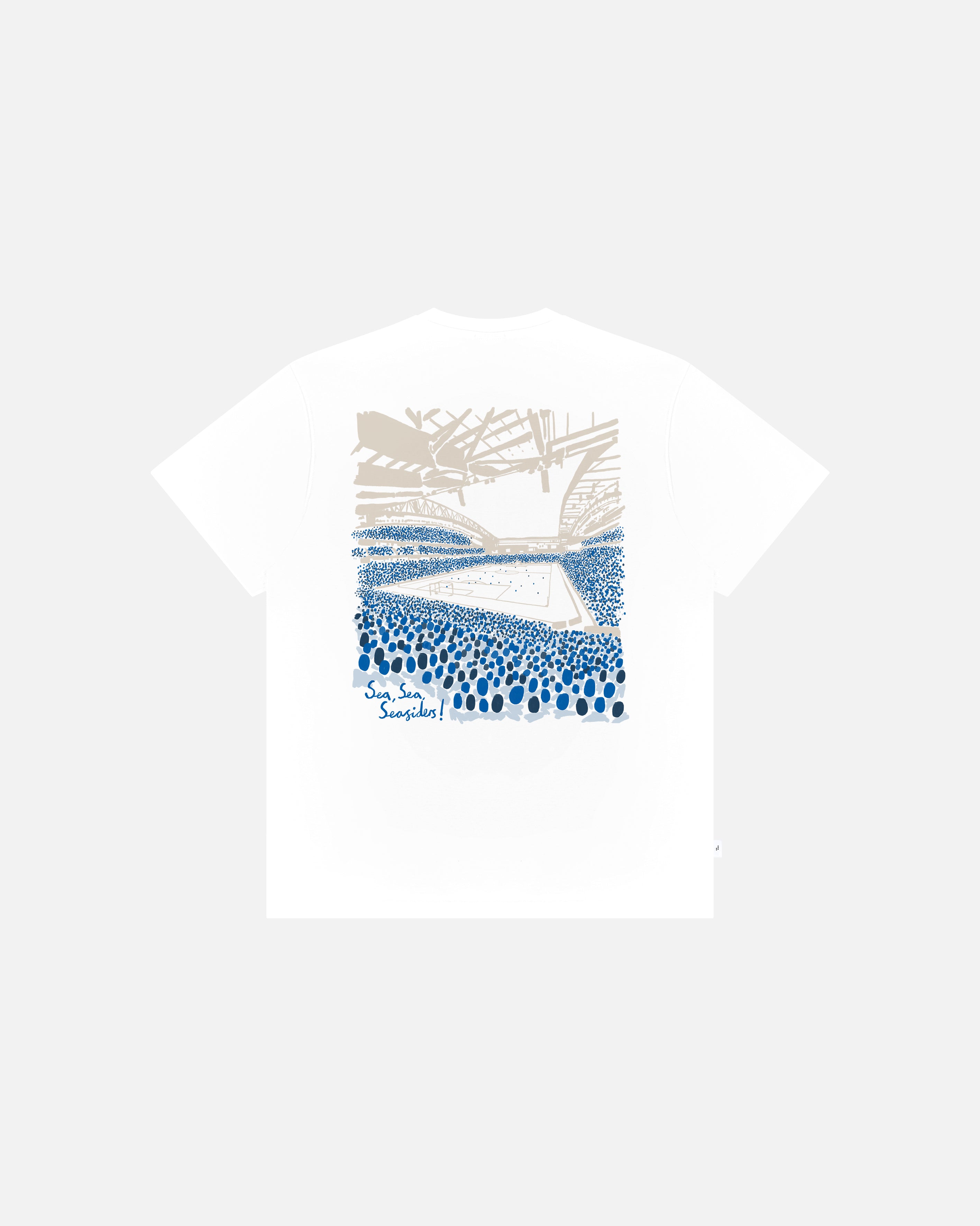 ART OF x Brighton 12th Man Tee | BHAFC White Graphic Football T-shirt