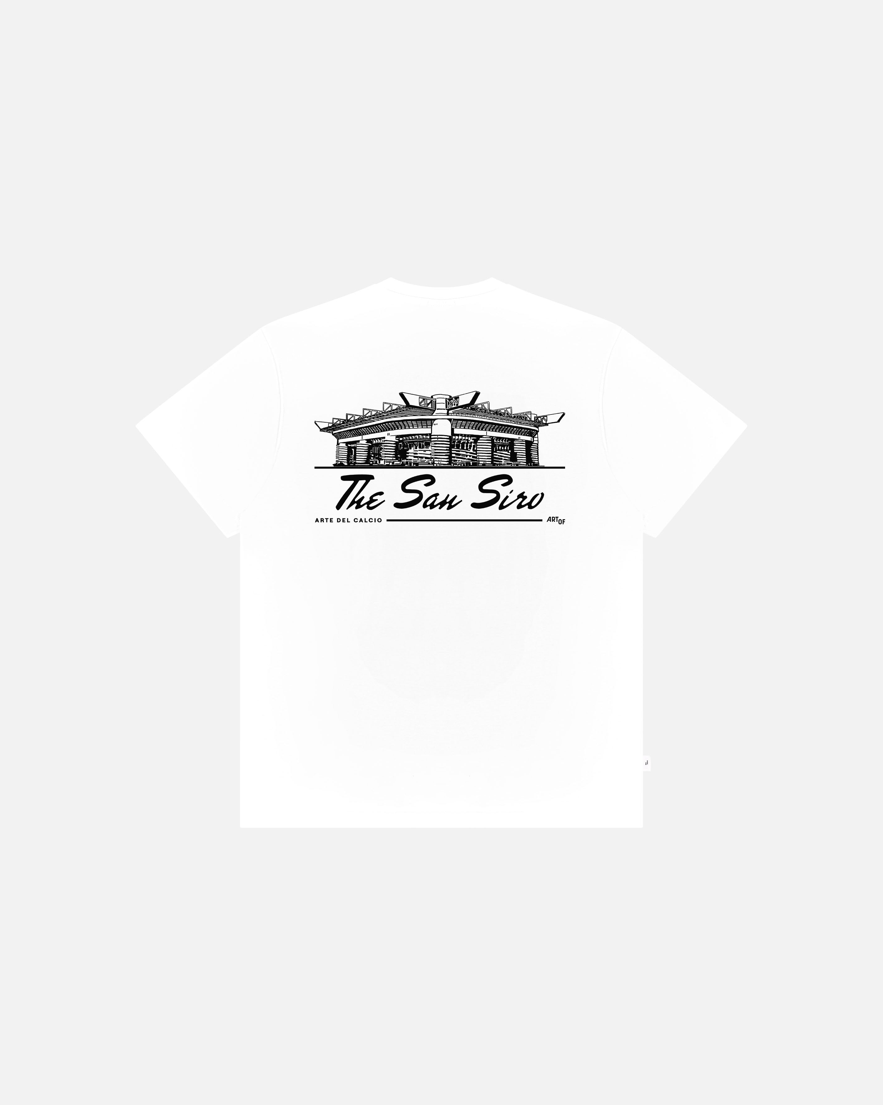 ART OF San Siro Tee | AC Inter Milan White Graphic Football T-shirt