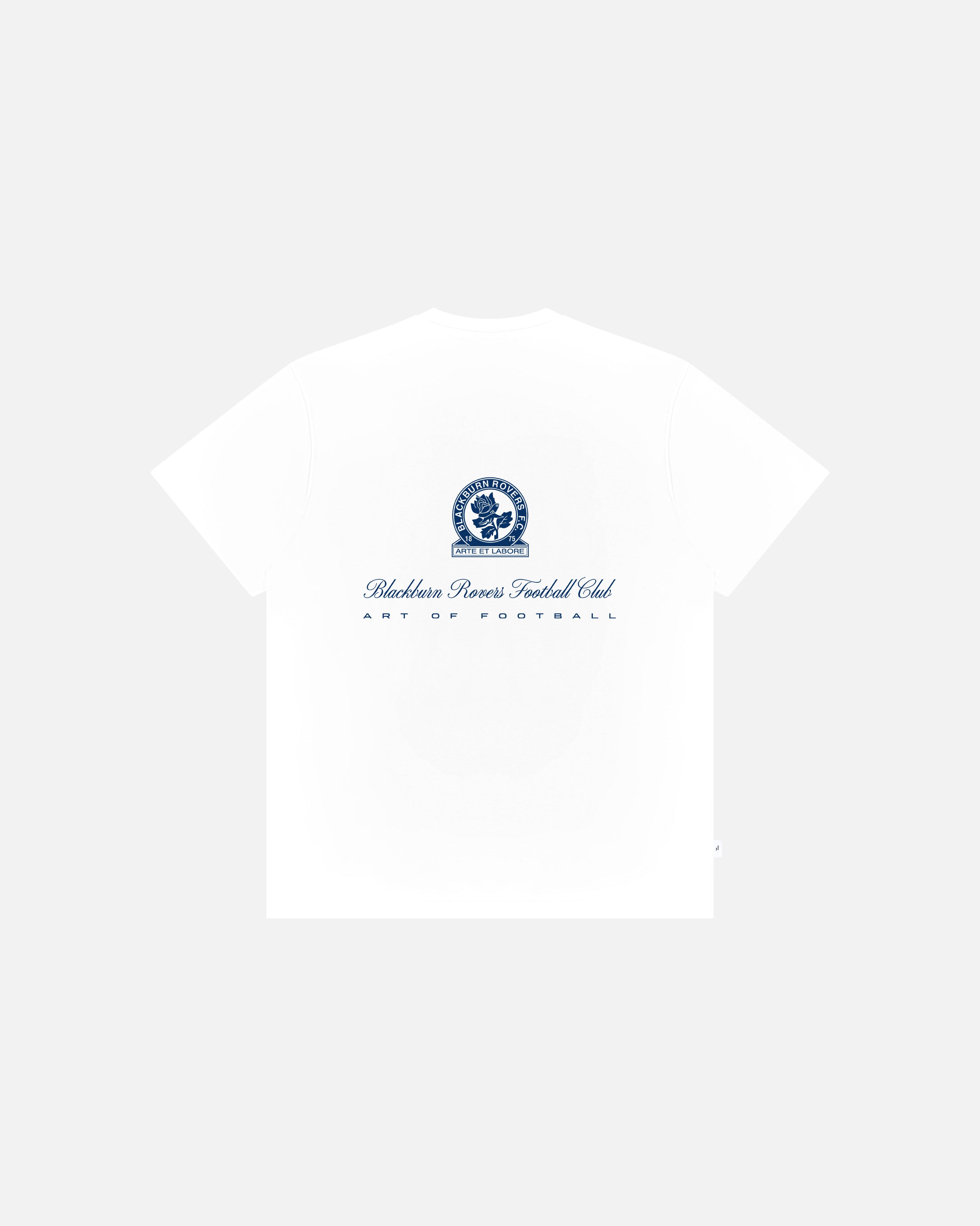 ART OF x Blackburn Heritage Tee | BRFC White Graphic Football T-shirt