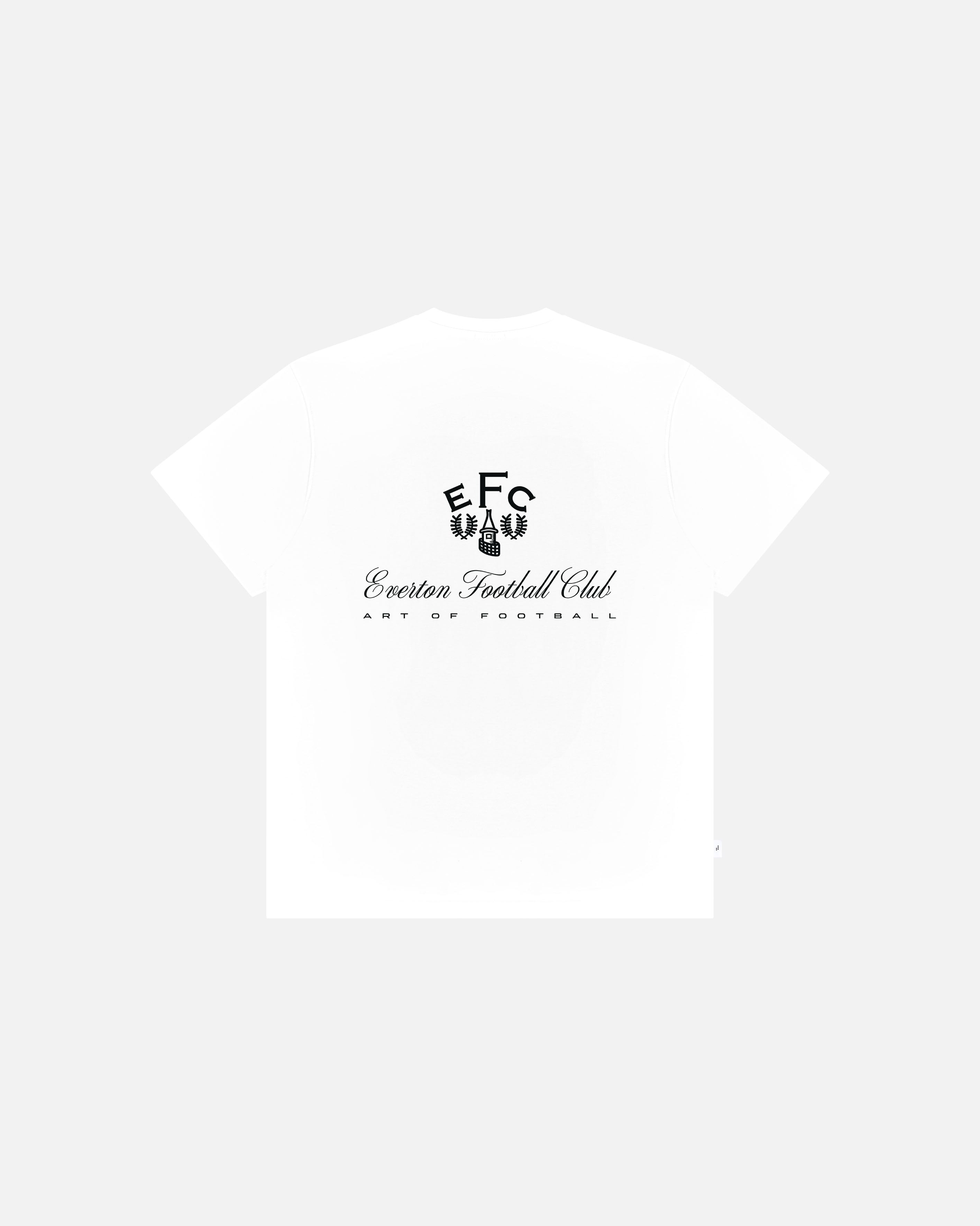ART OF x Everton Heritage Tee | EFC White Graphic Football T-shirt
