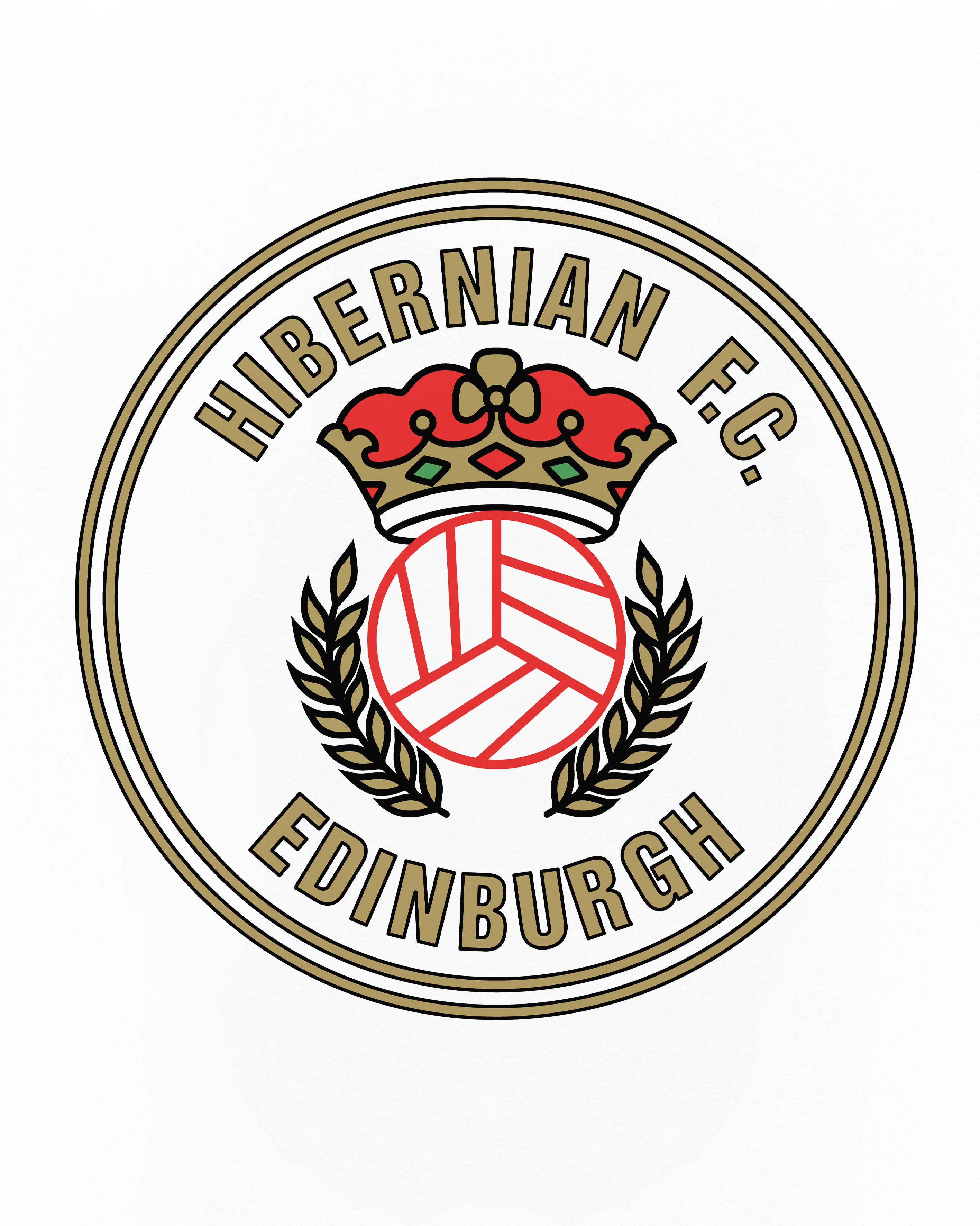 ART OF x Hibernian Vintage Tee | HFC White Graphic Football T-shirt