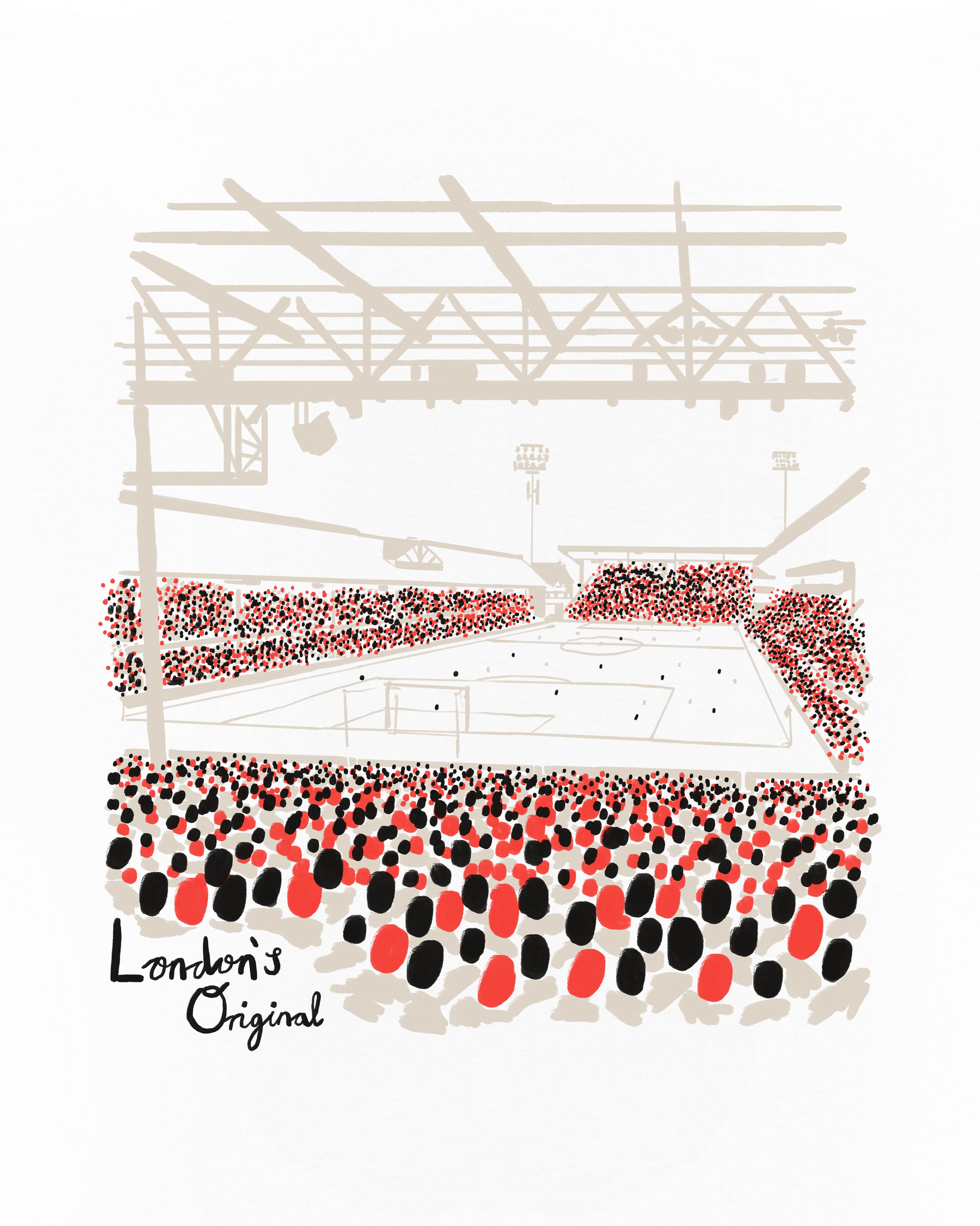 ART OF x Fulham 12th Man Tee | FFC White Graphic Football T-shirt