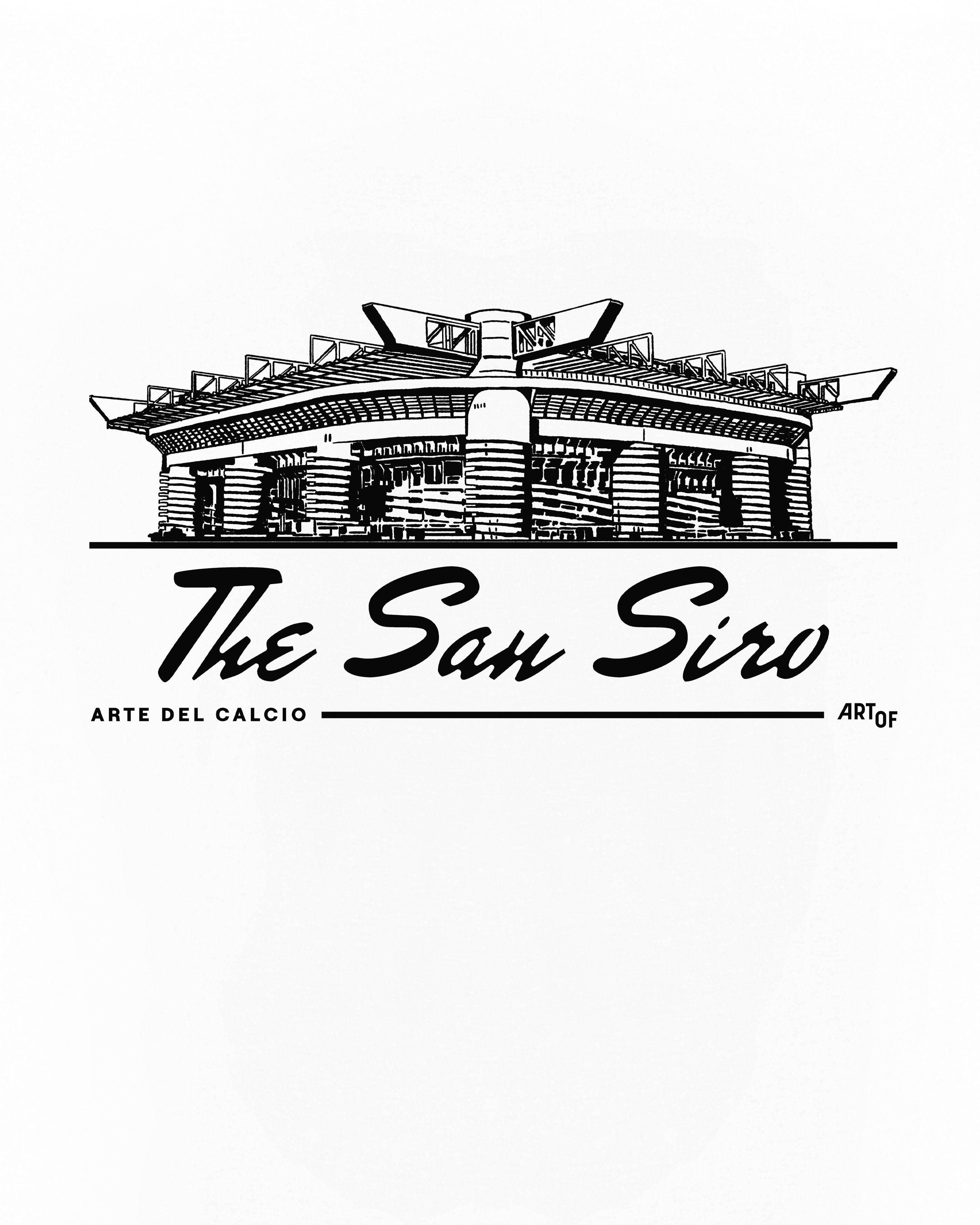 ART OF San Siro Tee | AC Inter Milan White Graphic Football T-shirt