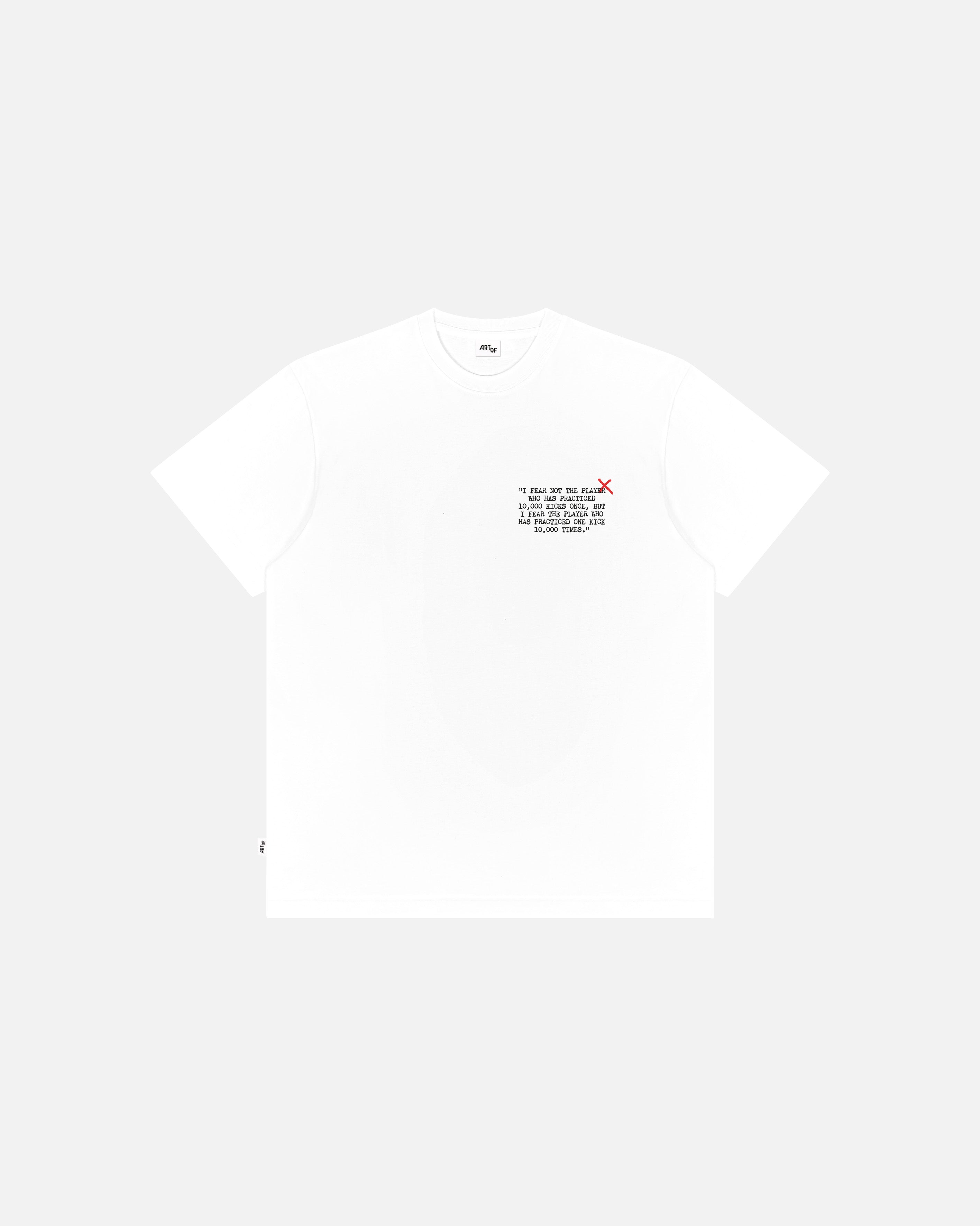 ART OF Forest Trademark CHO Red | NFFC White Graphic Football T-shirt