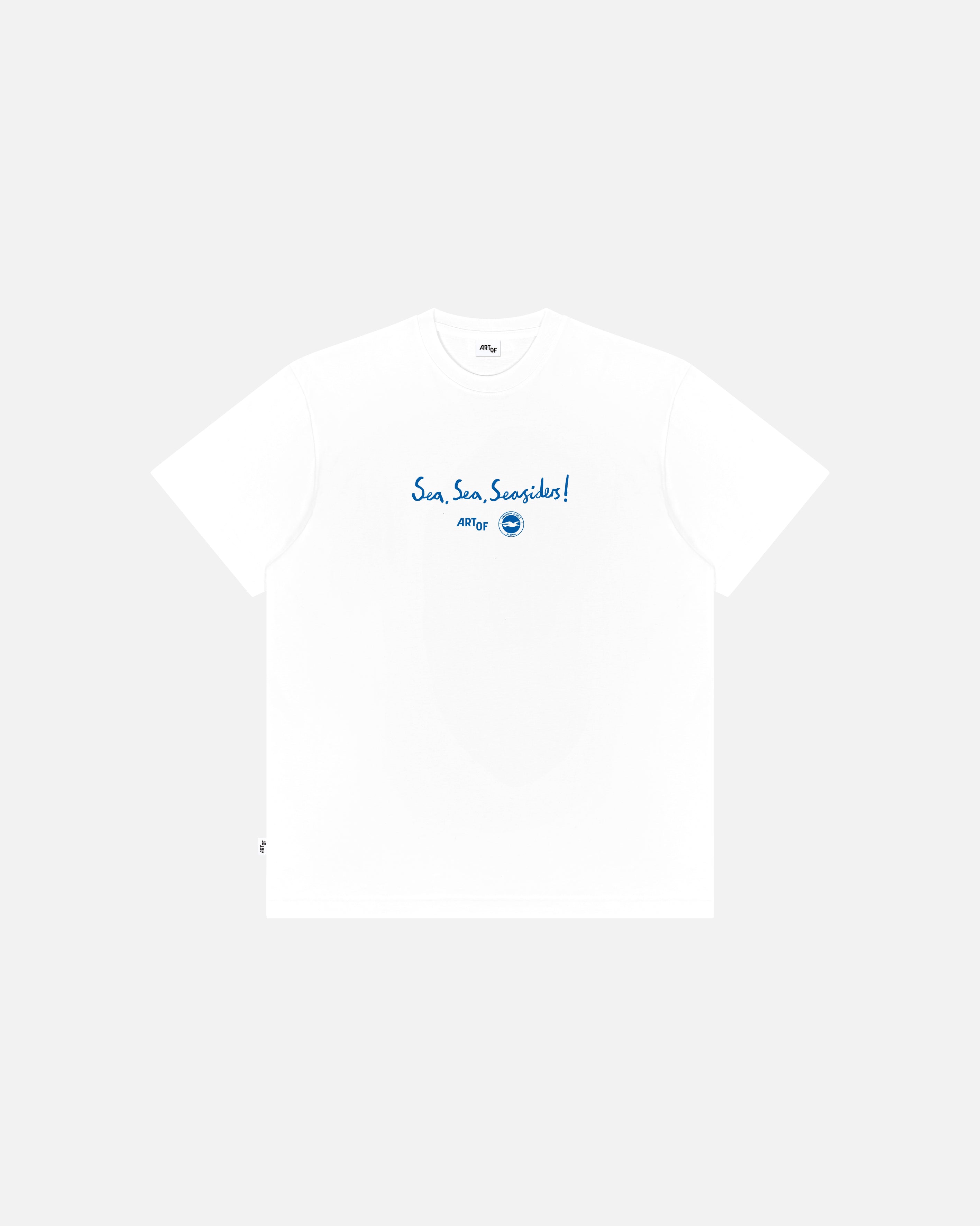 ART OF x Brighton 12th Man Tee | BHAFC White Graphic Football T-shirt