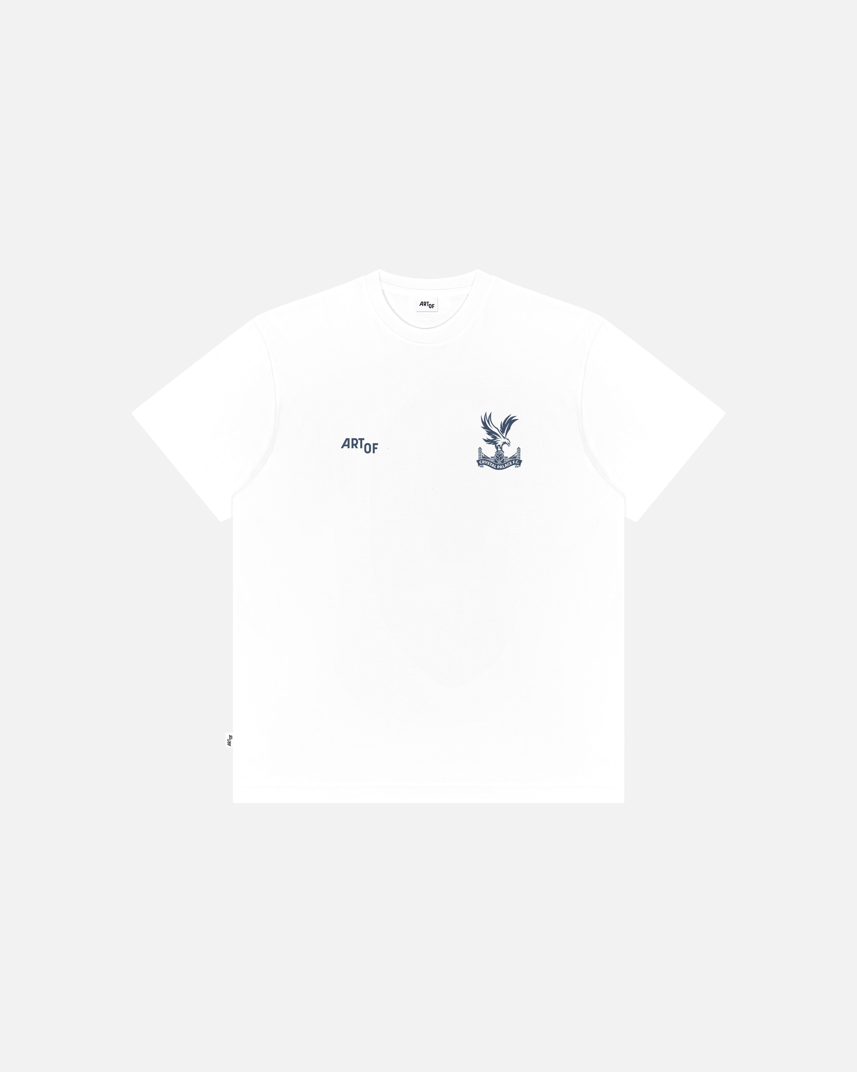 ART OF Crystal Palace European Tour Tee | CPFC White Football T-shirt
