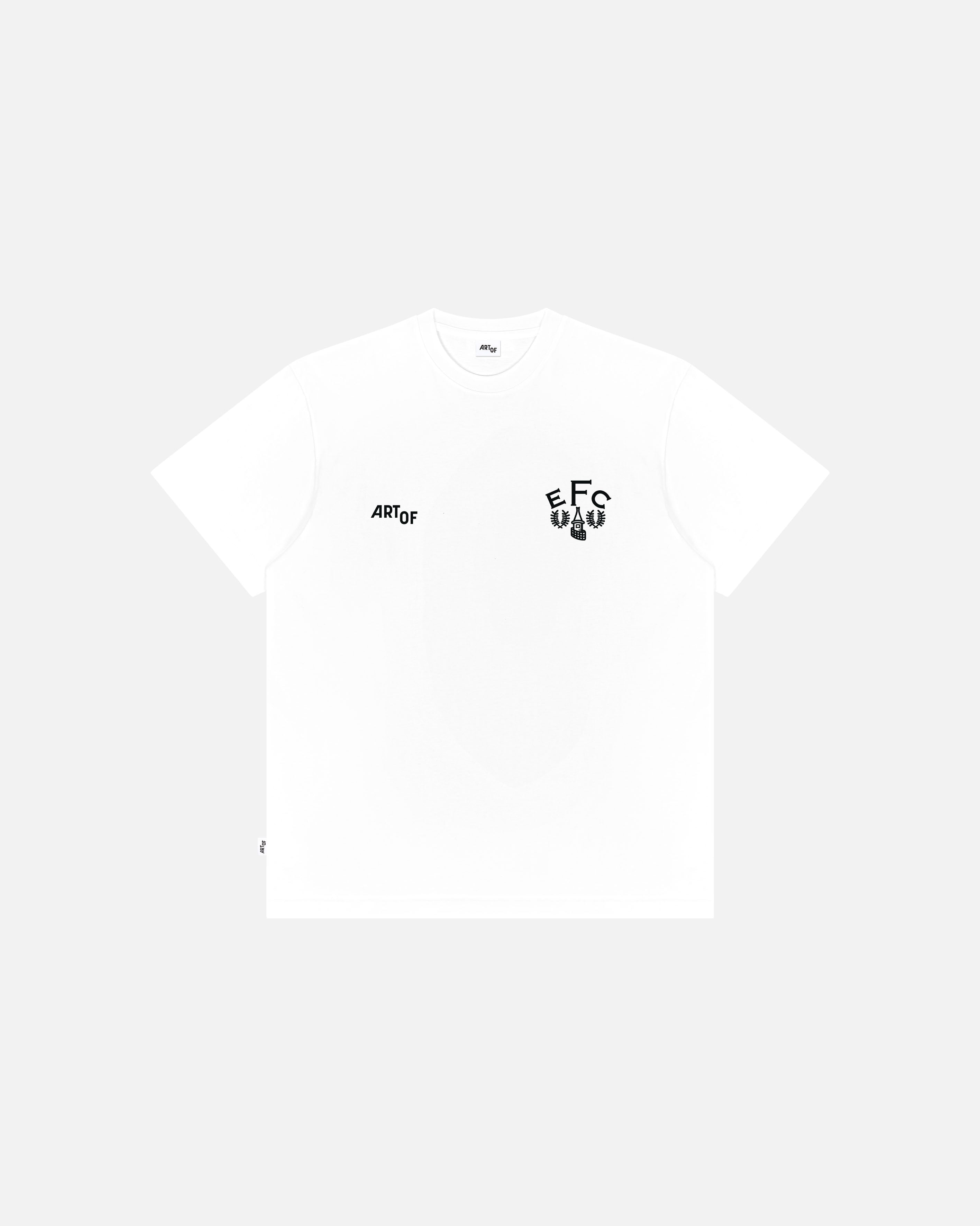 ART OF x Everton Heritage Tee | EFC White Graphic Football T-shirt
