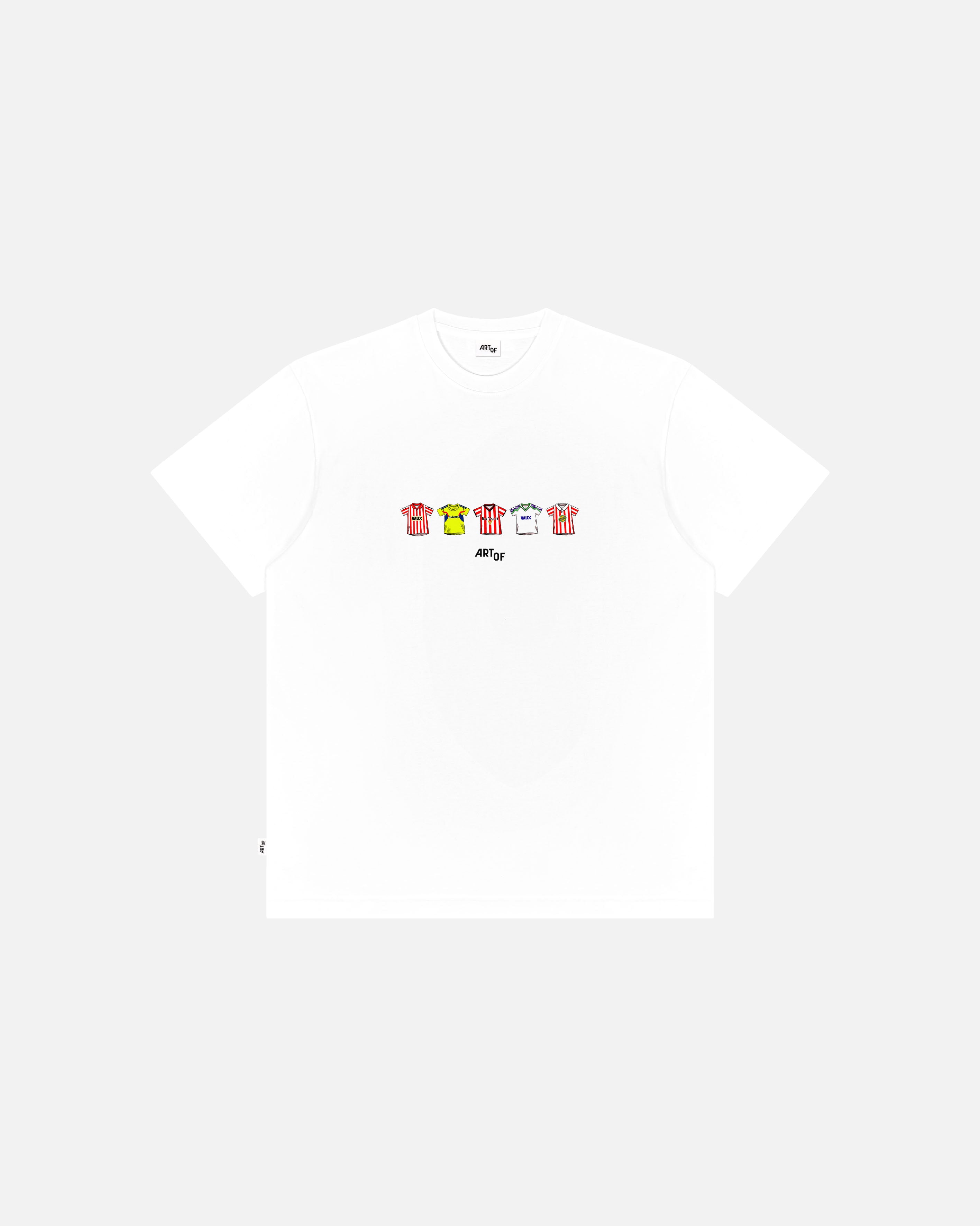 ART OF Sunderland Classics Tee | SAFC White Graphic Football T-shirt