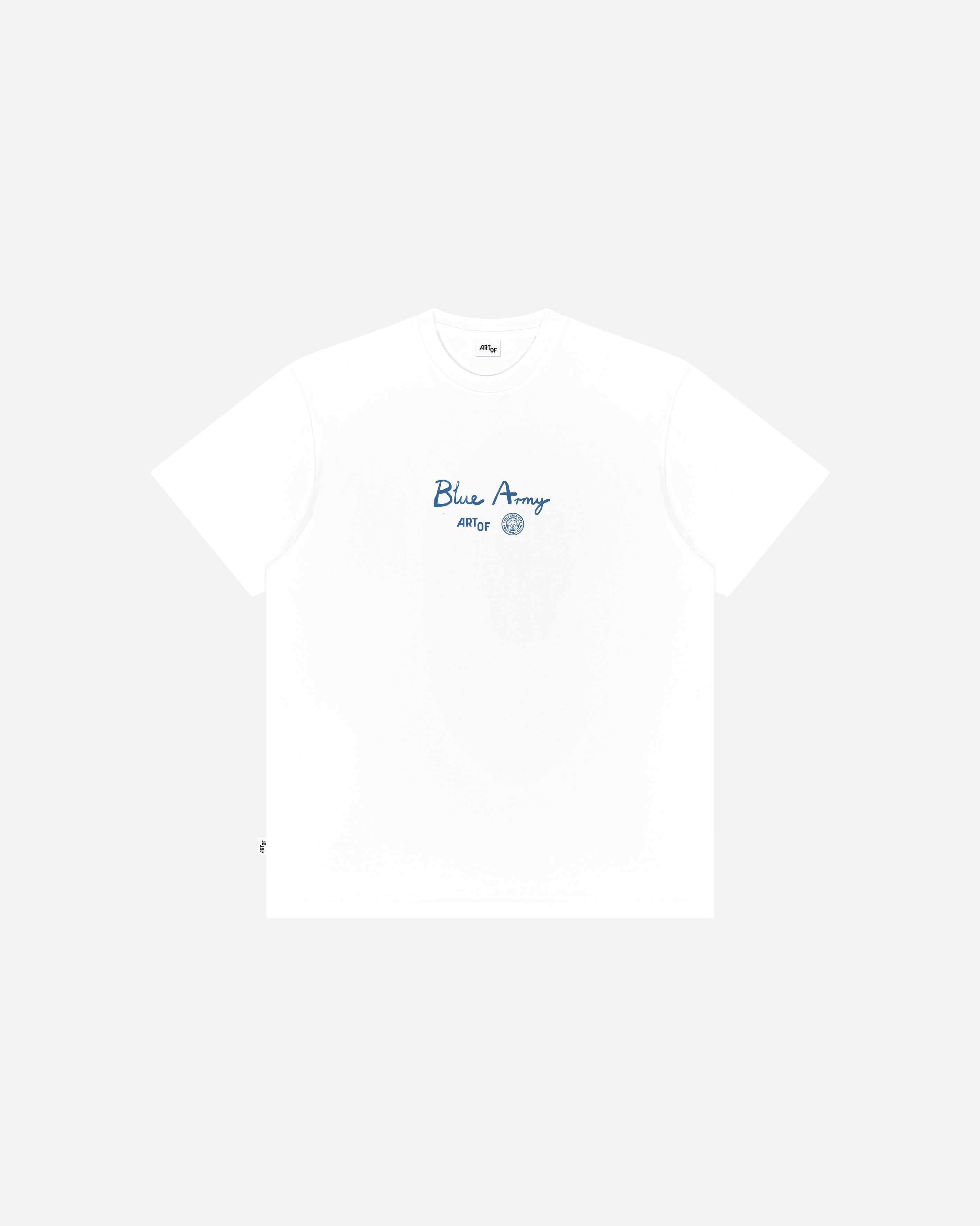 ART OF x Leicester 12th Man Tee | LCFC White Graphic Football T-shirt