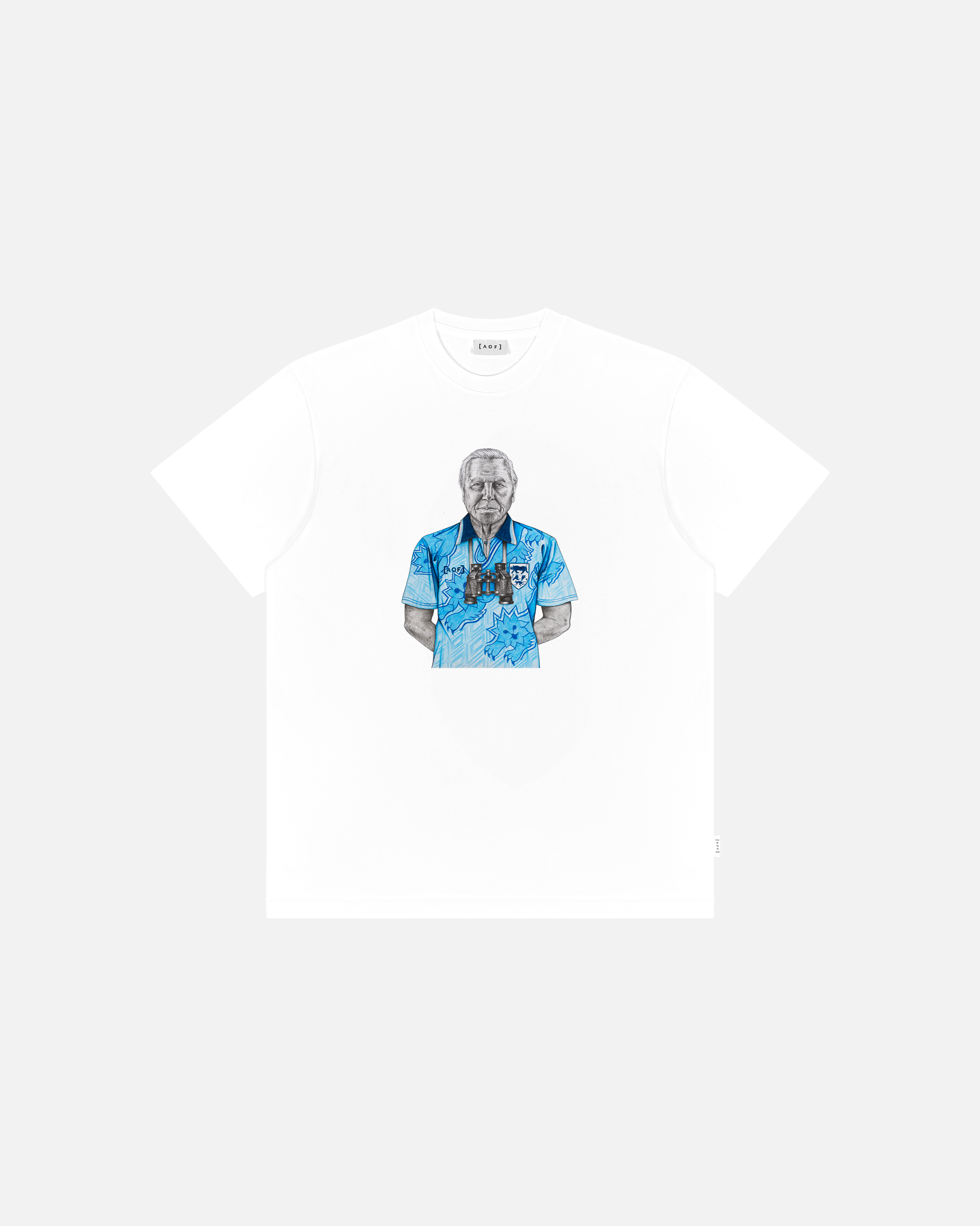 ART OF England's Finest Tee | White Graphic Football T-shirt