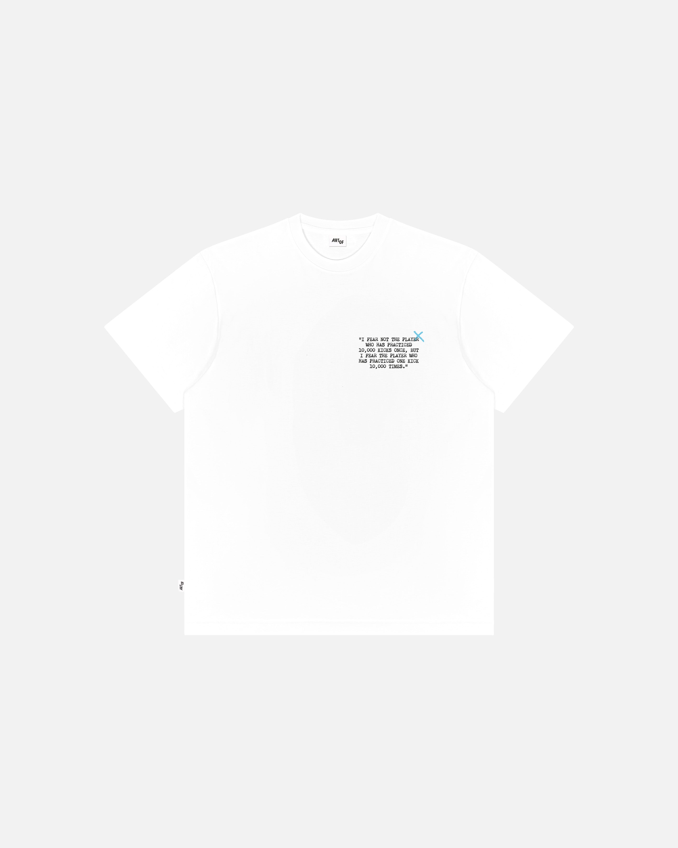 ART OF x Forest Trademark CHO Tee - Blue | NFFC White Football T-shirt